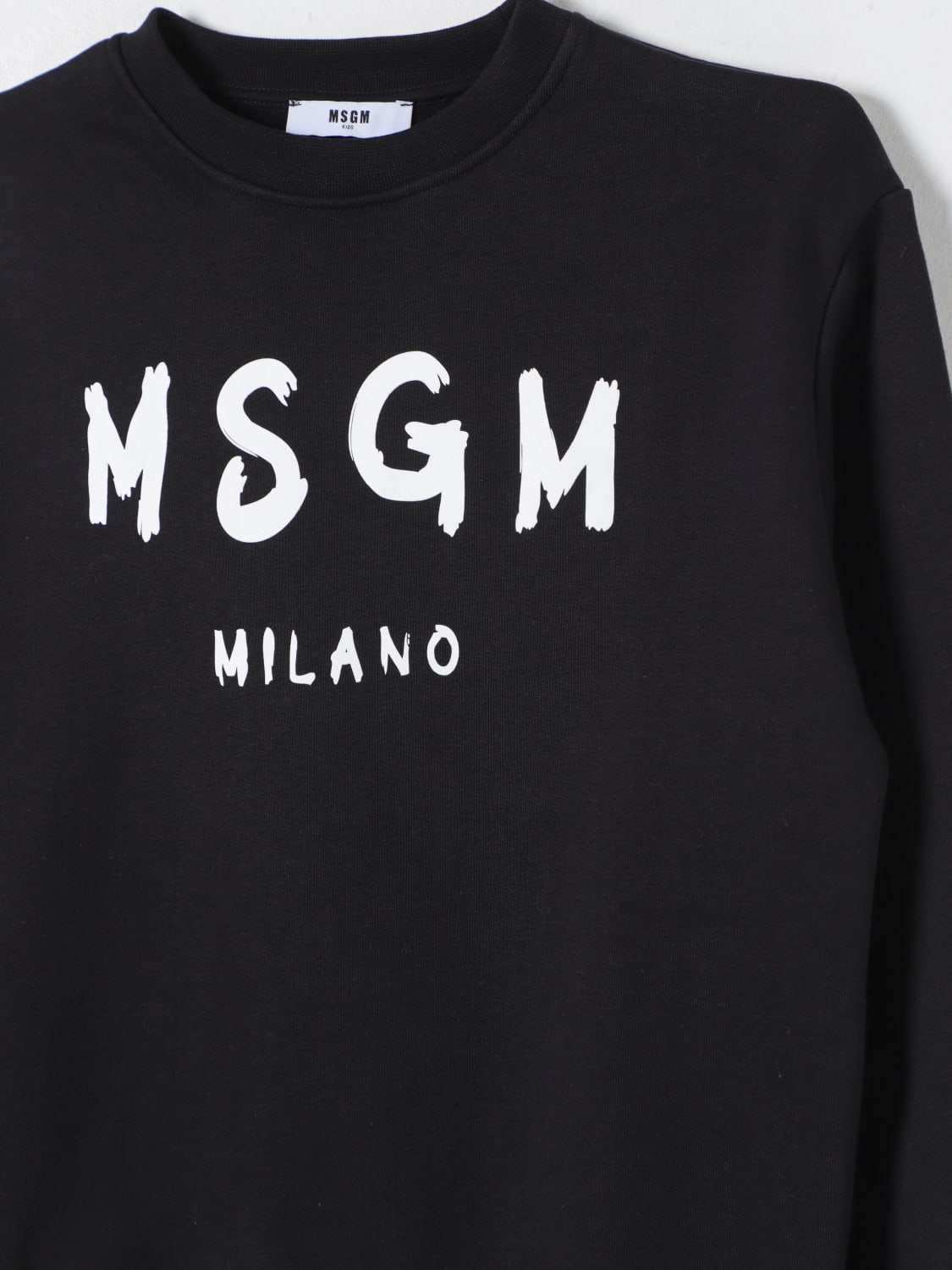 MSGM KIDS 스웨터: 스웨터 남아 MSGM Kids, 블랙 - Img 3