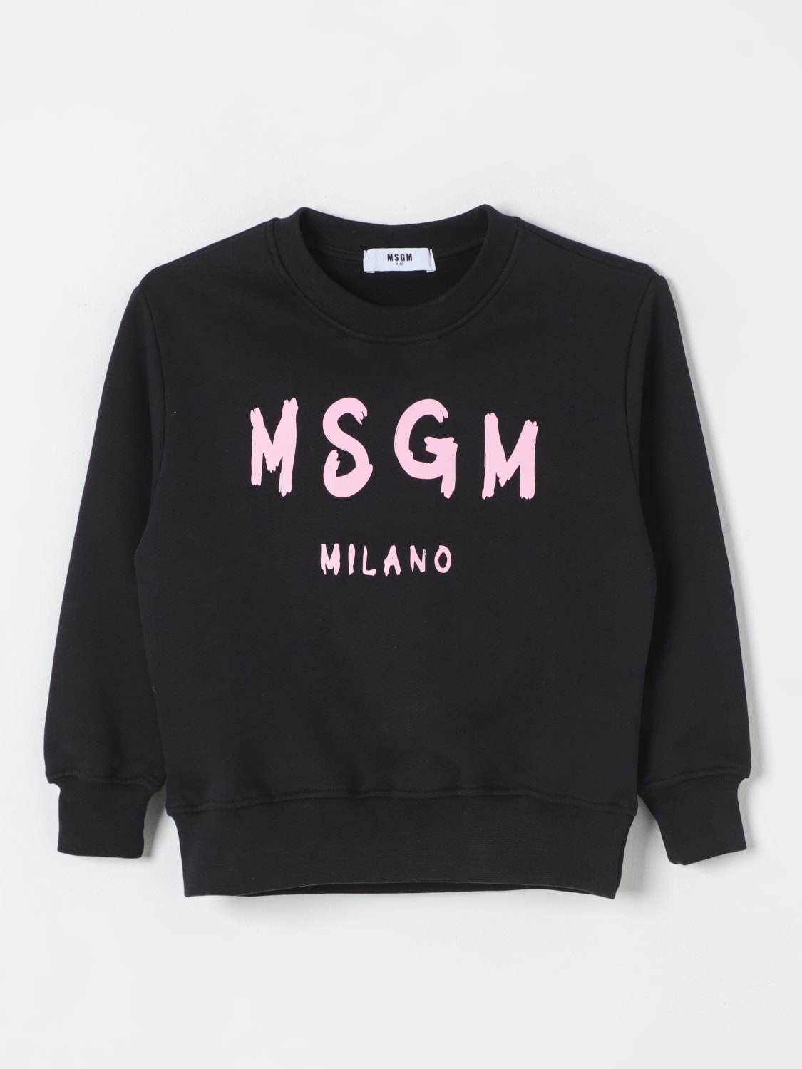 MSGM KIDS 毛衣: 毛衣 儿童 MSGM Kids, 黑色 1 - Img 1