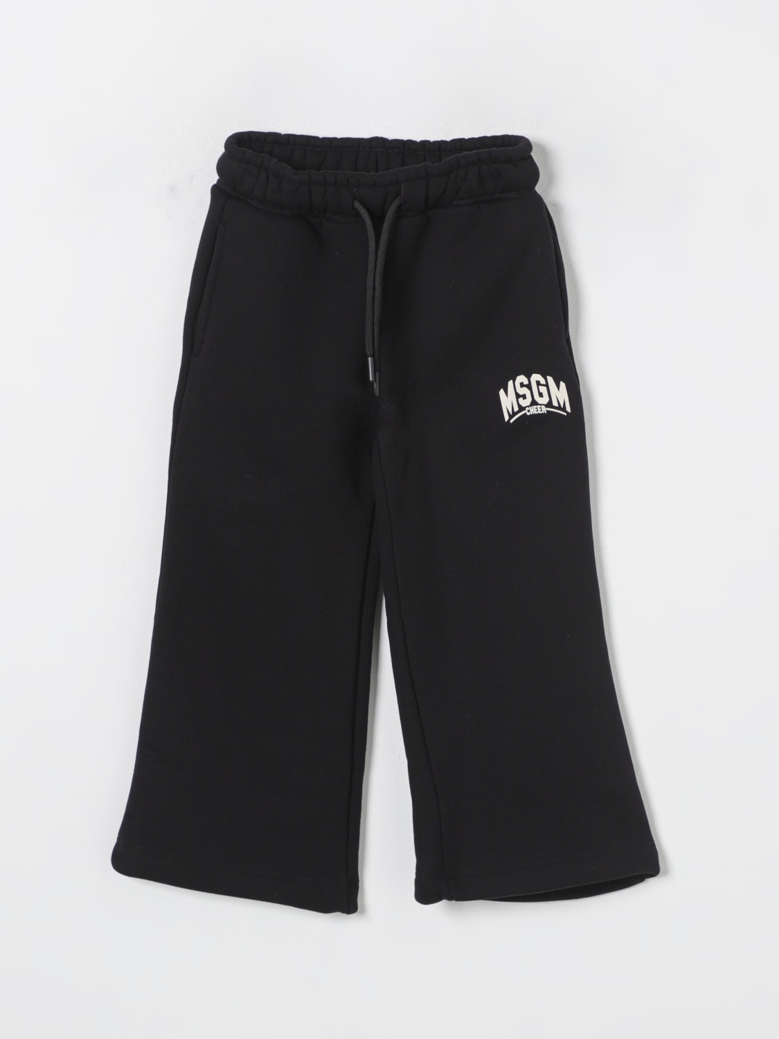 MSGM KIDS PANTALON: Pantalon enfant MSGM Kids, Noir - Img 1