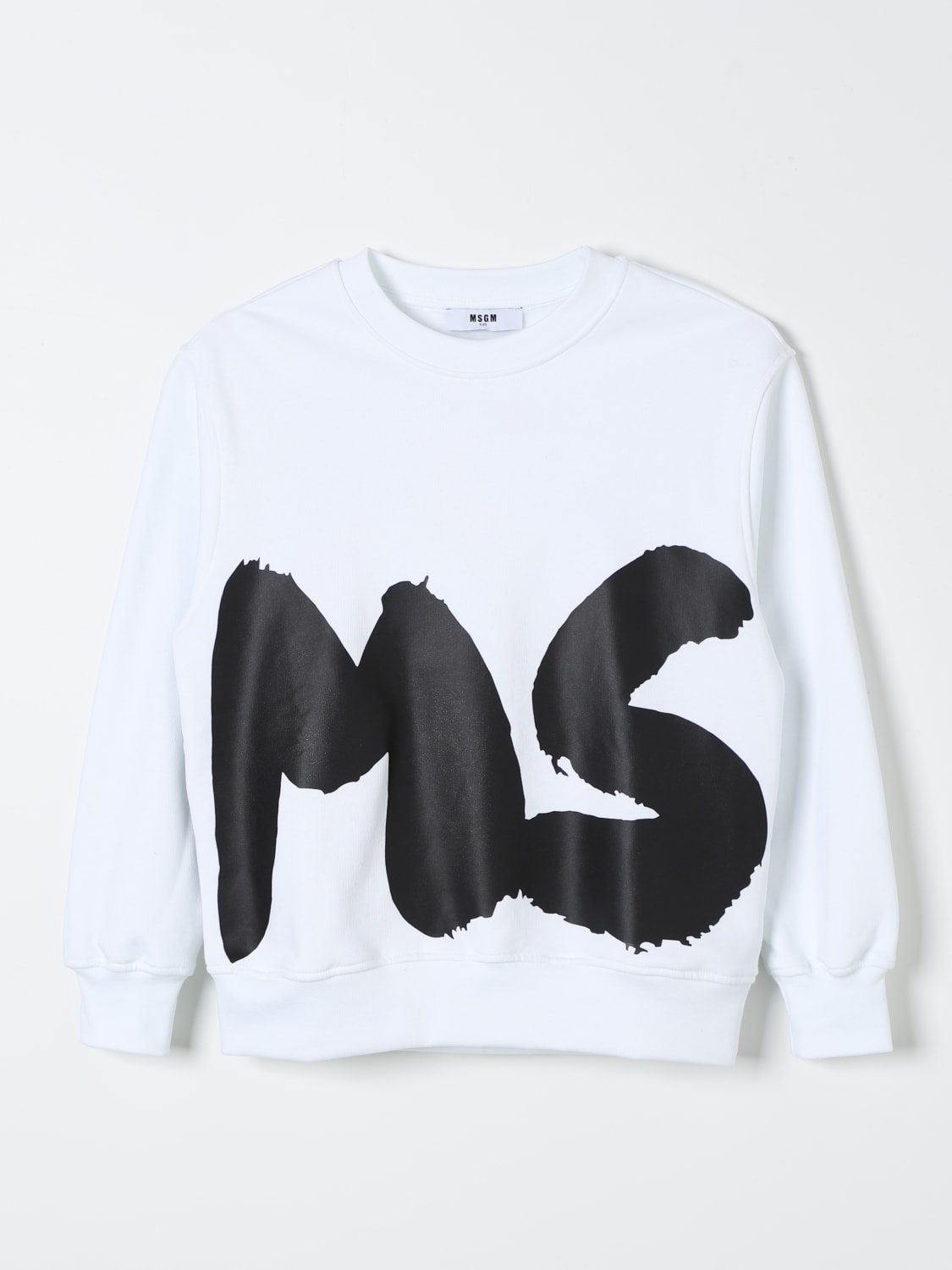 MSGM KIDS PULLOVER: Pullover kinder MSGM Kids, Weiß - Img 1