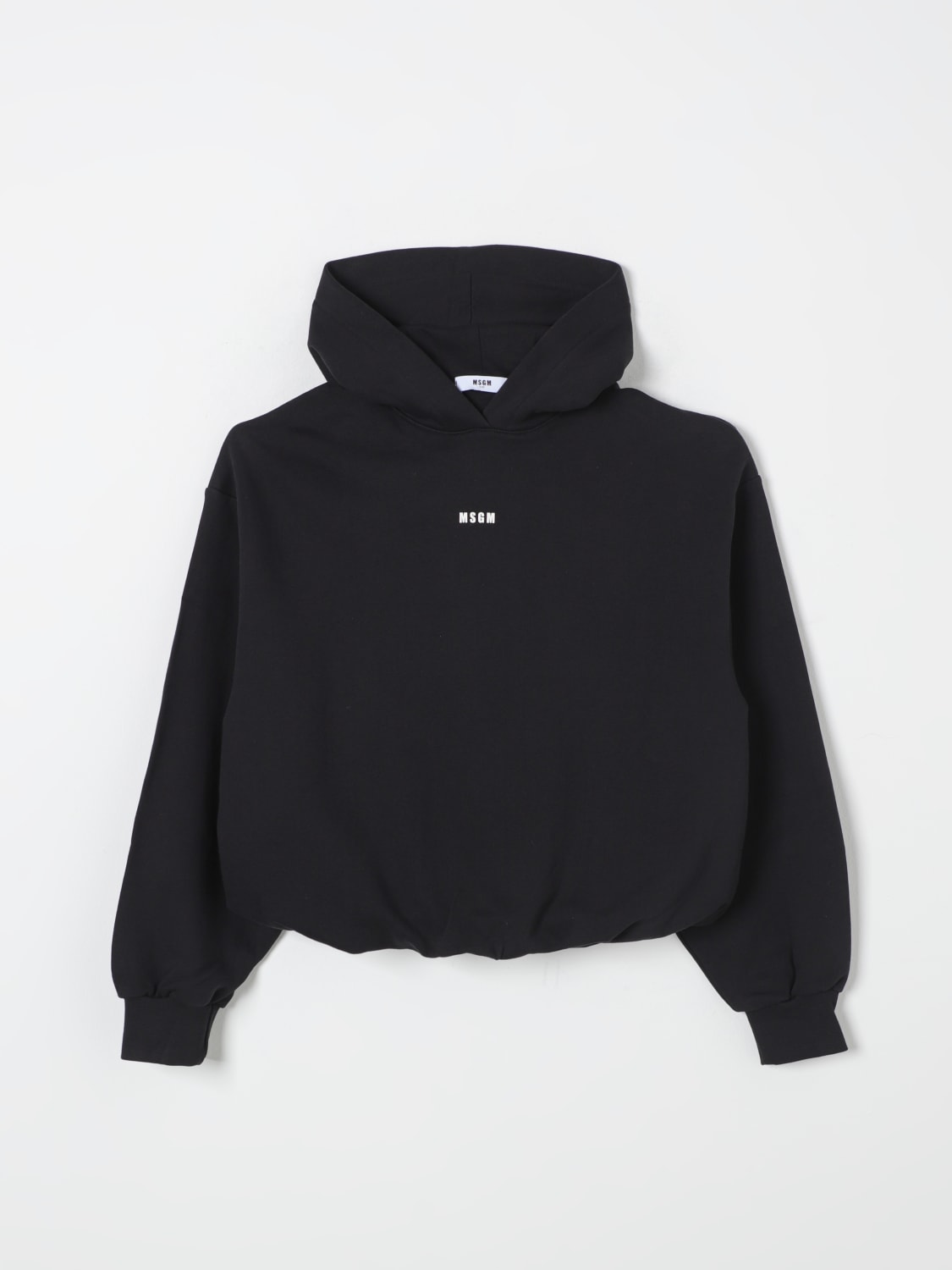 MSGM KIDS PULLOVER: Pullover kinder MSGM Kids, Schwarz - Img 1