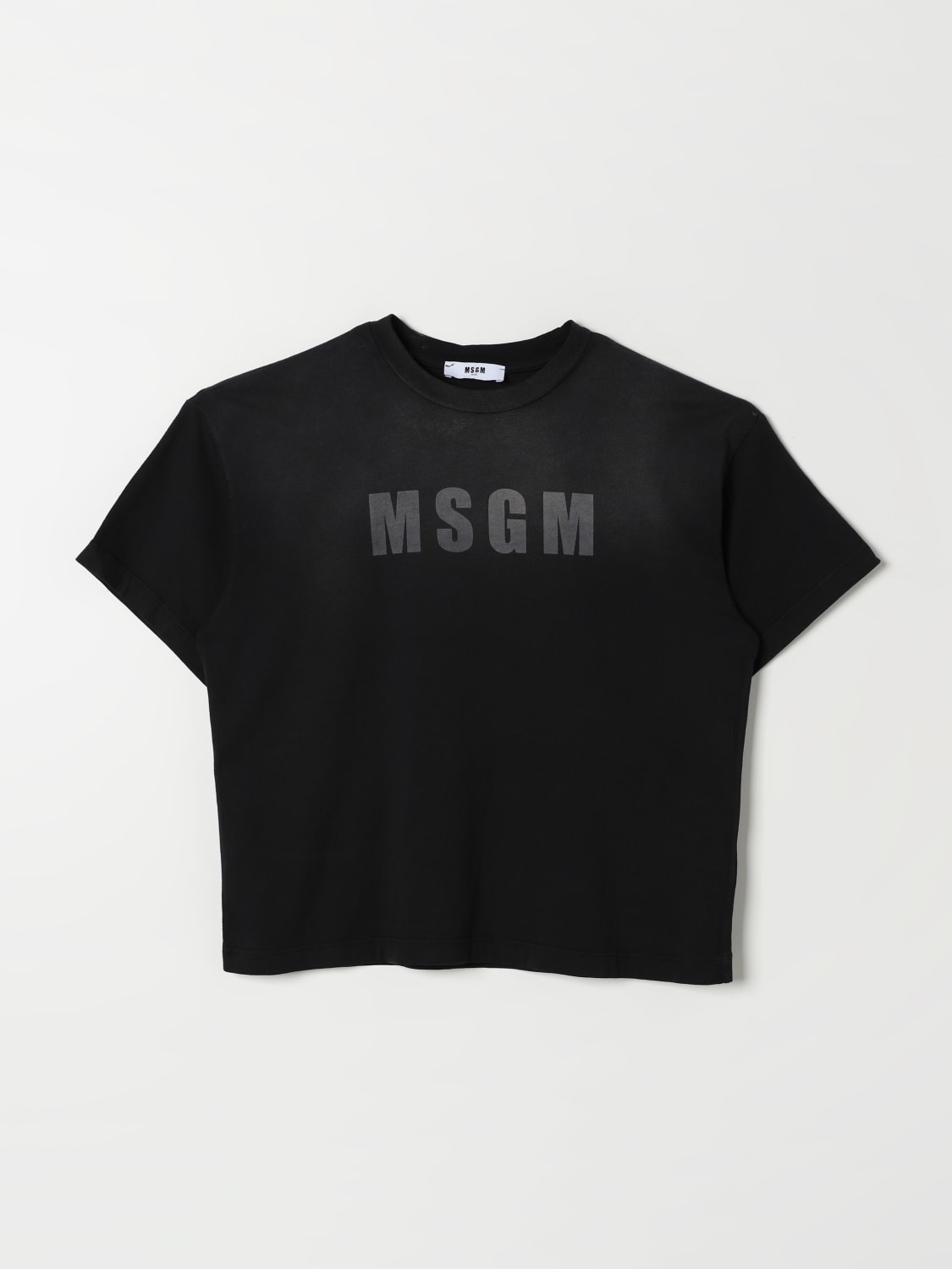 MSGM KIDS 티셔츠: 티셔츠 남아 MSGM Kids, 블랙 - Img 1