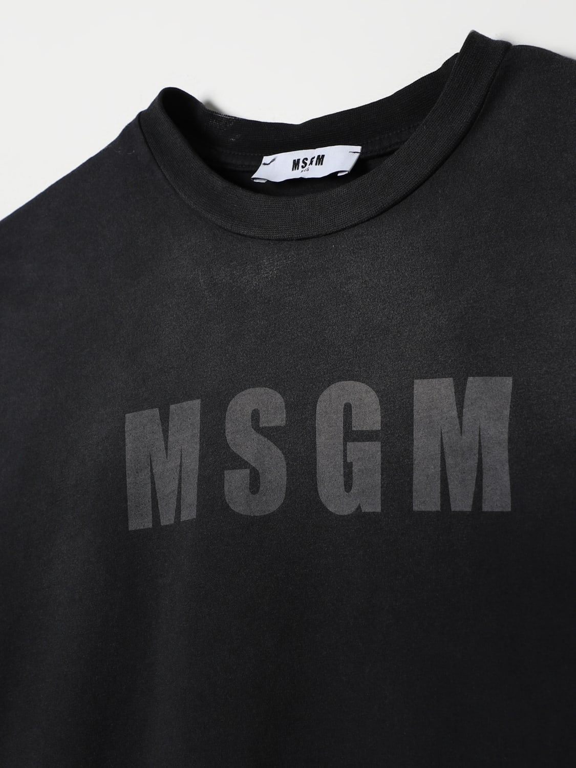 MSGM KIDS 티셔츠: 티셔츠 남아 MSGM Kids, 블랙 - Img 3