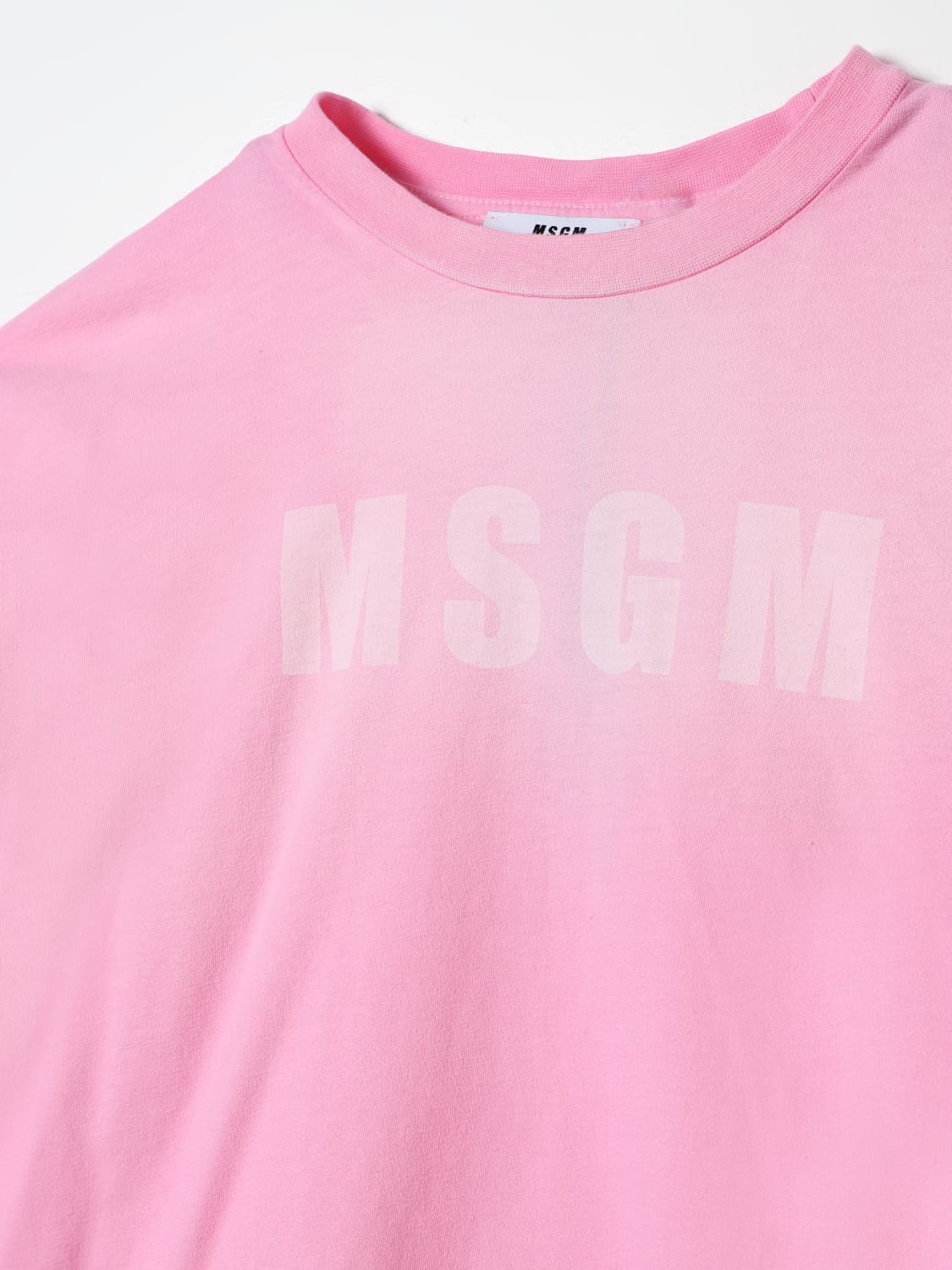 MSGM KIDS T-SHIRT: T-shirt kids MSGM Kids, Pink - Img 3