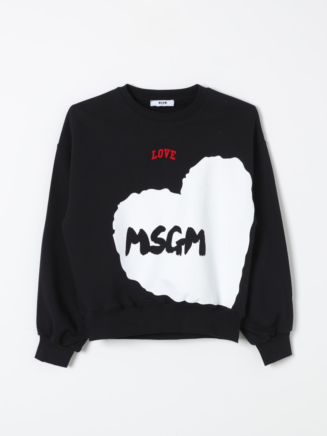 MSGM KIDS セーター: セーター ボーイ MSGM Kids, ブラック - Img 1