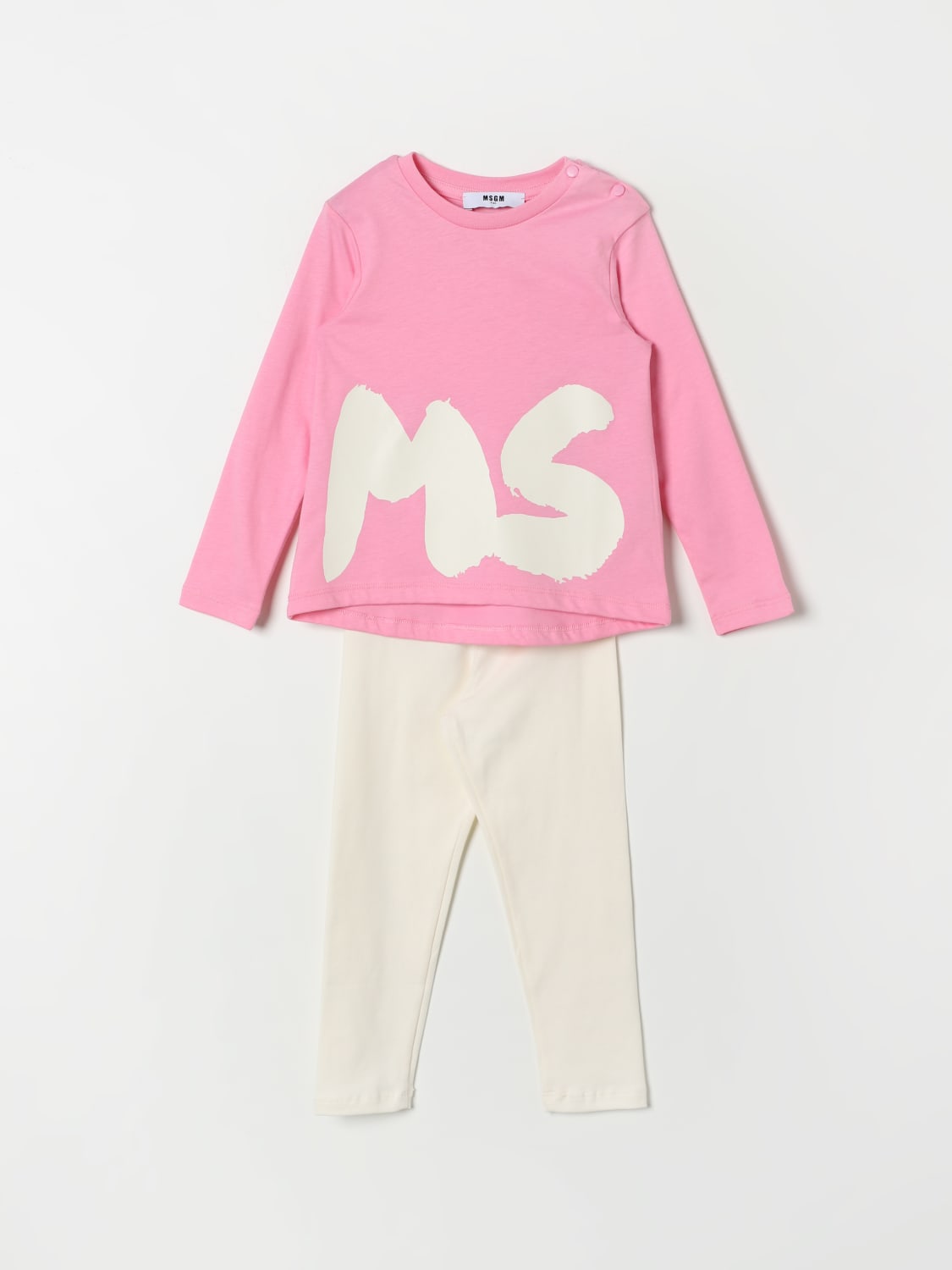 MSGM KIDS ジャンプスーツ: ジャンプスーツ ボーイ MSGM Kids, ピンク - Img 1