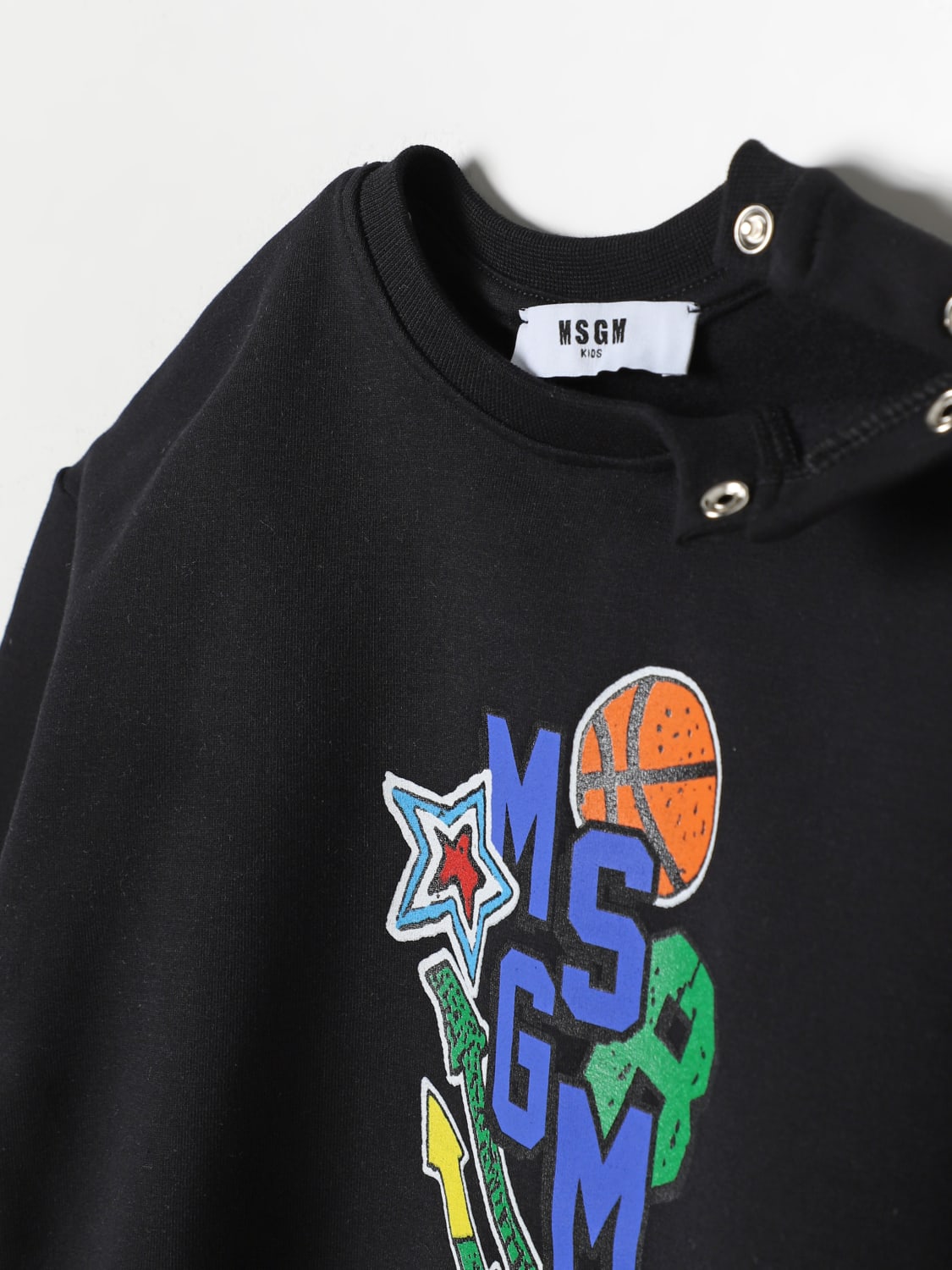 MSGM KIDS PULL: Pull enfant MSGM Kids, Noir - Img 3