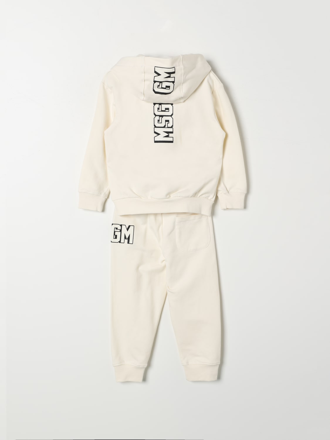 MSGM KIDS ジャンプスーツ: ジャンプスーツ ボーイ MSGM Kids, クリーム - Img 2