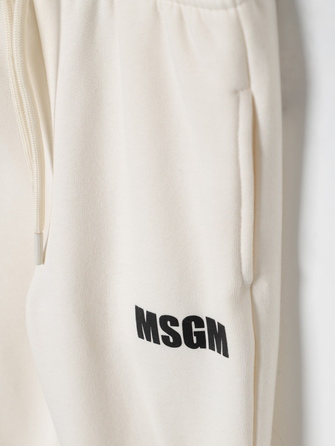 MSGM KIDS 팬츠: 팬츠 남아 MSGM Kids, 베이지 - Img 3