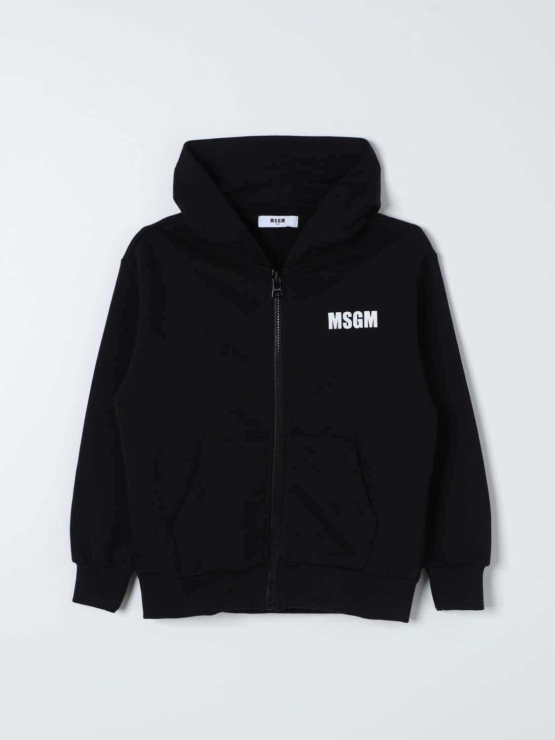 MSGM KIDS PULLOVER: Pullover kinder MSGM Kids, Schwarz - Img 1