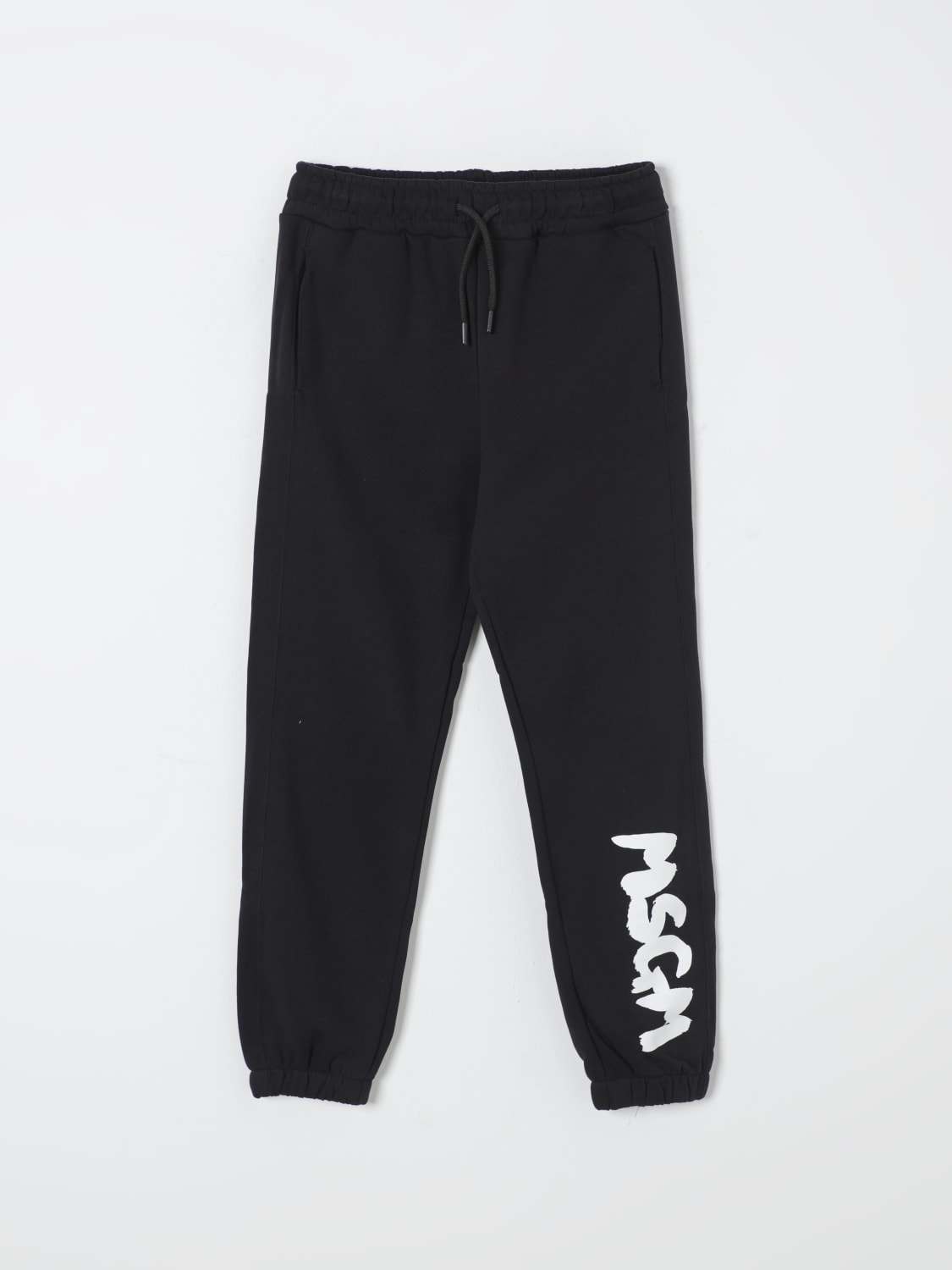 MSGM KIDS PANTALON: Pantalon enfant MSGM Kids, Noir - Img 1