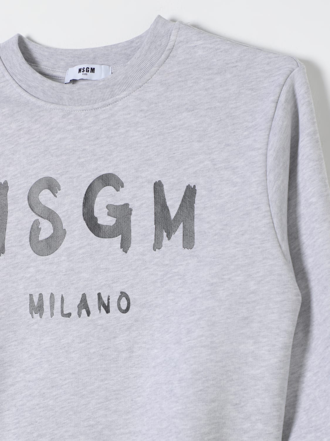 MSGM KIDS 스웨터: 스웨터 남아 MSGM Kids, 그레이 - Img 3