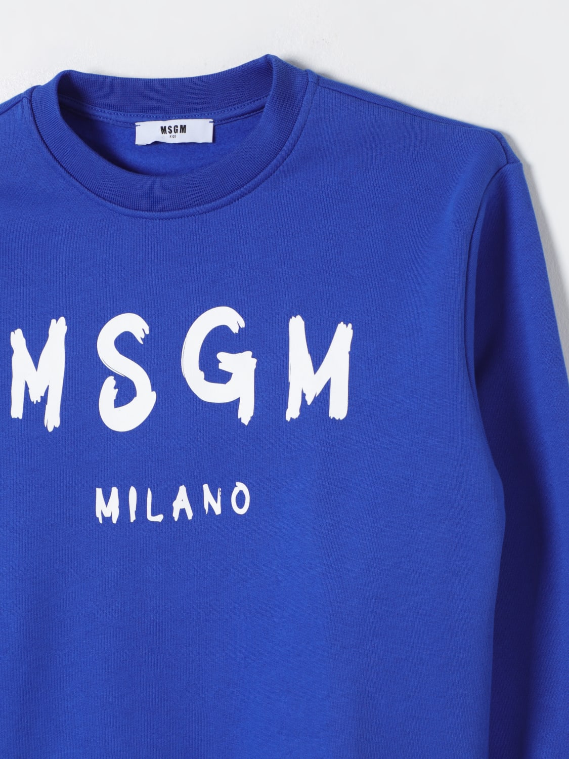 MSGM KIDS JERSEY: Jersey niños MSGM Kids, Royal Blue - Img 3