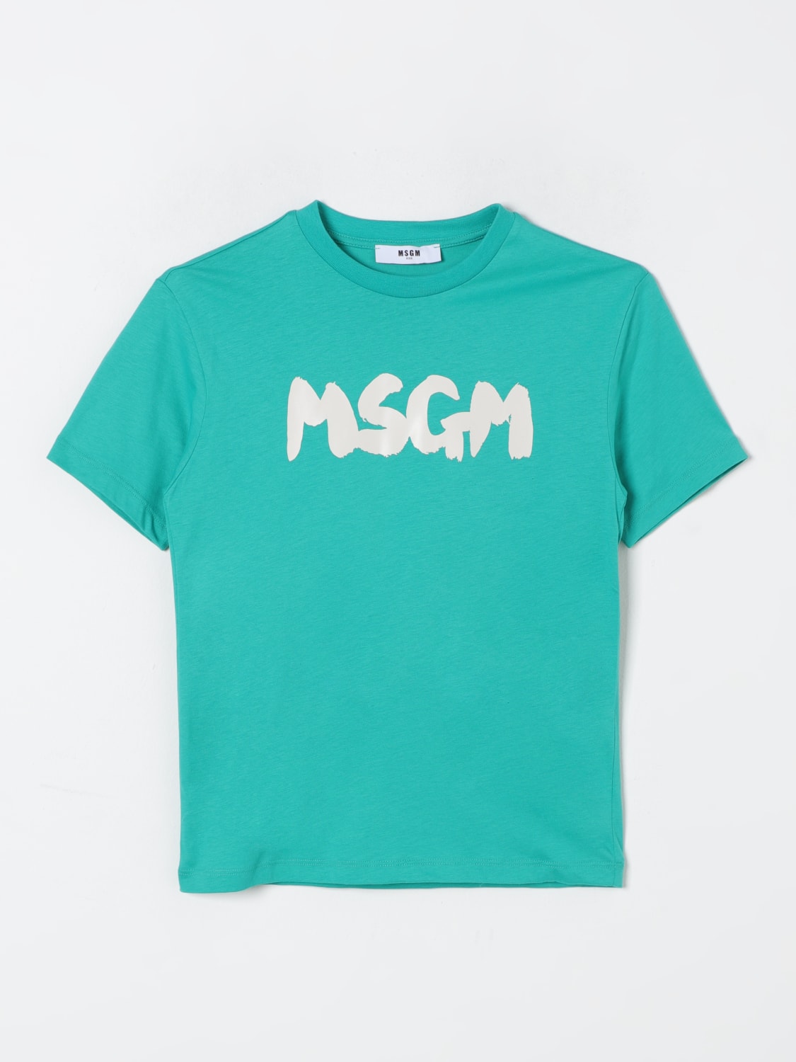 MSGM KIDS T-SHIRT: T-shirt kinder MSGM Kids, Grün - Img 1