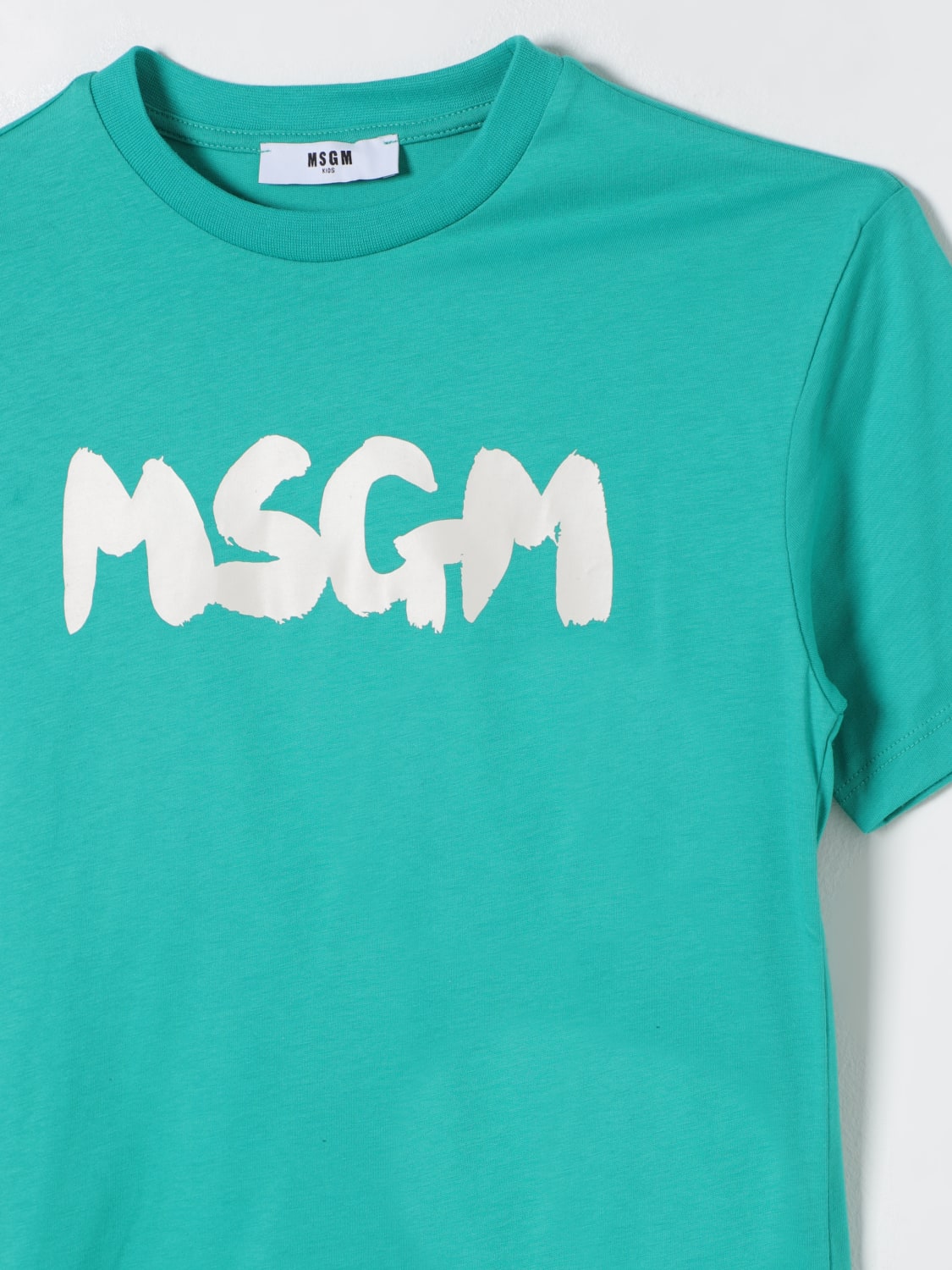 MSGM KIDS T-SHIRT: T-shirt kinder MSGM Kids, Grün - Img 3