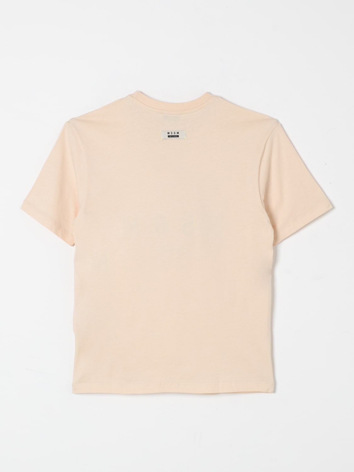 MSGM KIDS T-SHIRT: T-shirt enfant MSGM Kids, Crème - Img 2