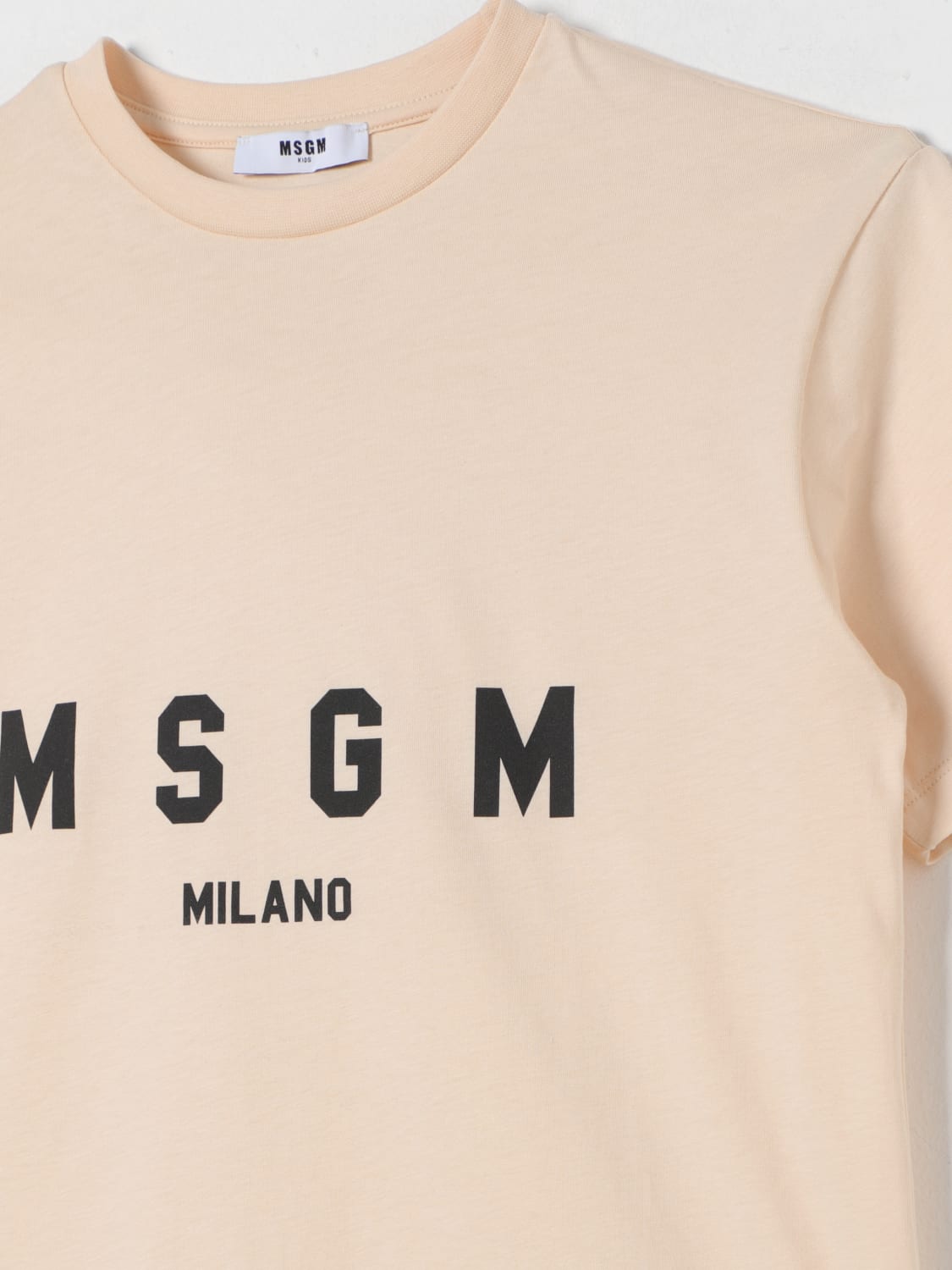 MSGM KIDS T-SHIRT: T-shirt enfant MSGM Kids, Crème - Img 3