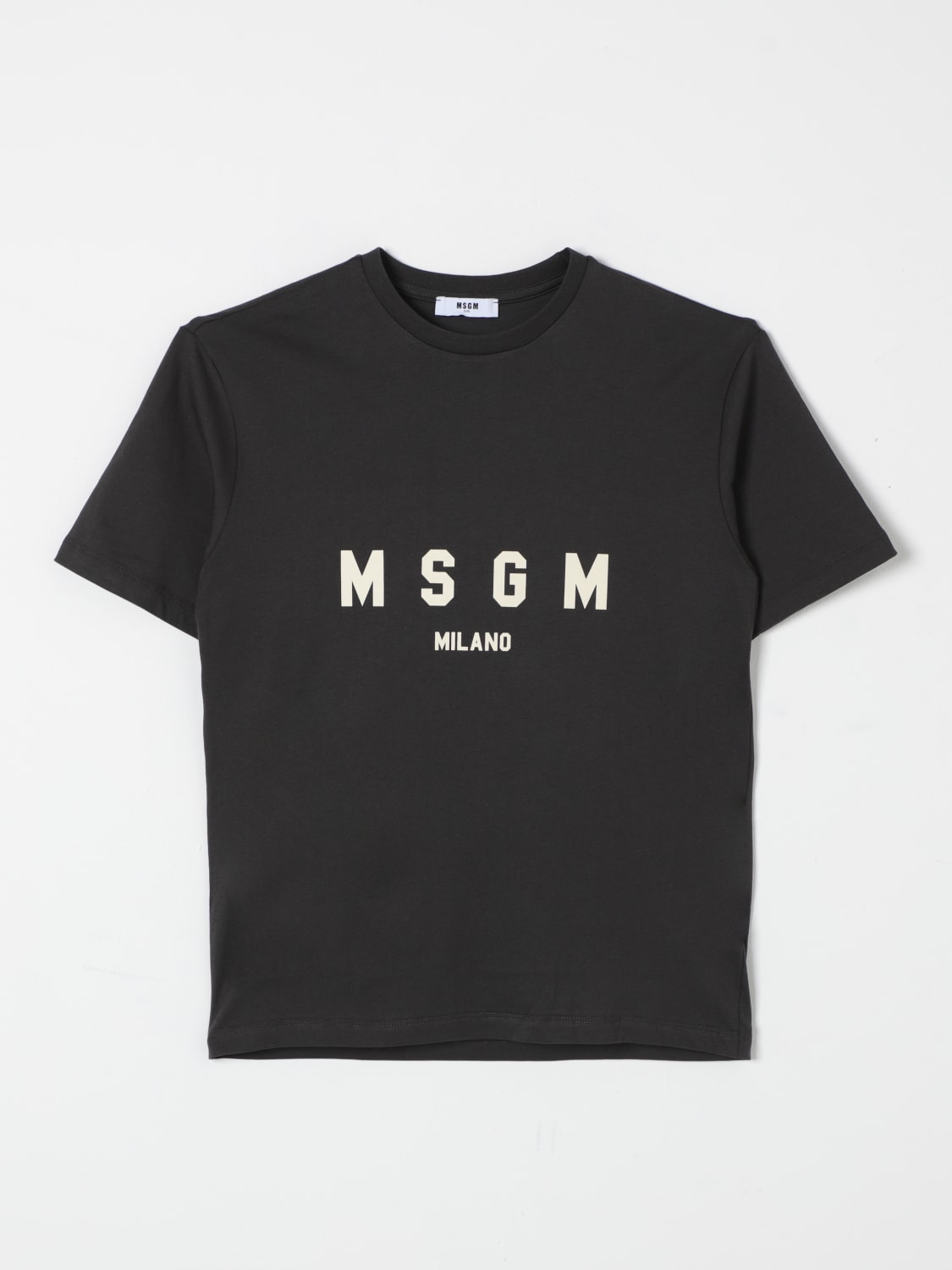 MSGM KIDS T-SHIRT: T-shirt enfant MSGM Kids, Graphite - Img 1