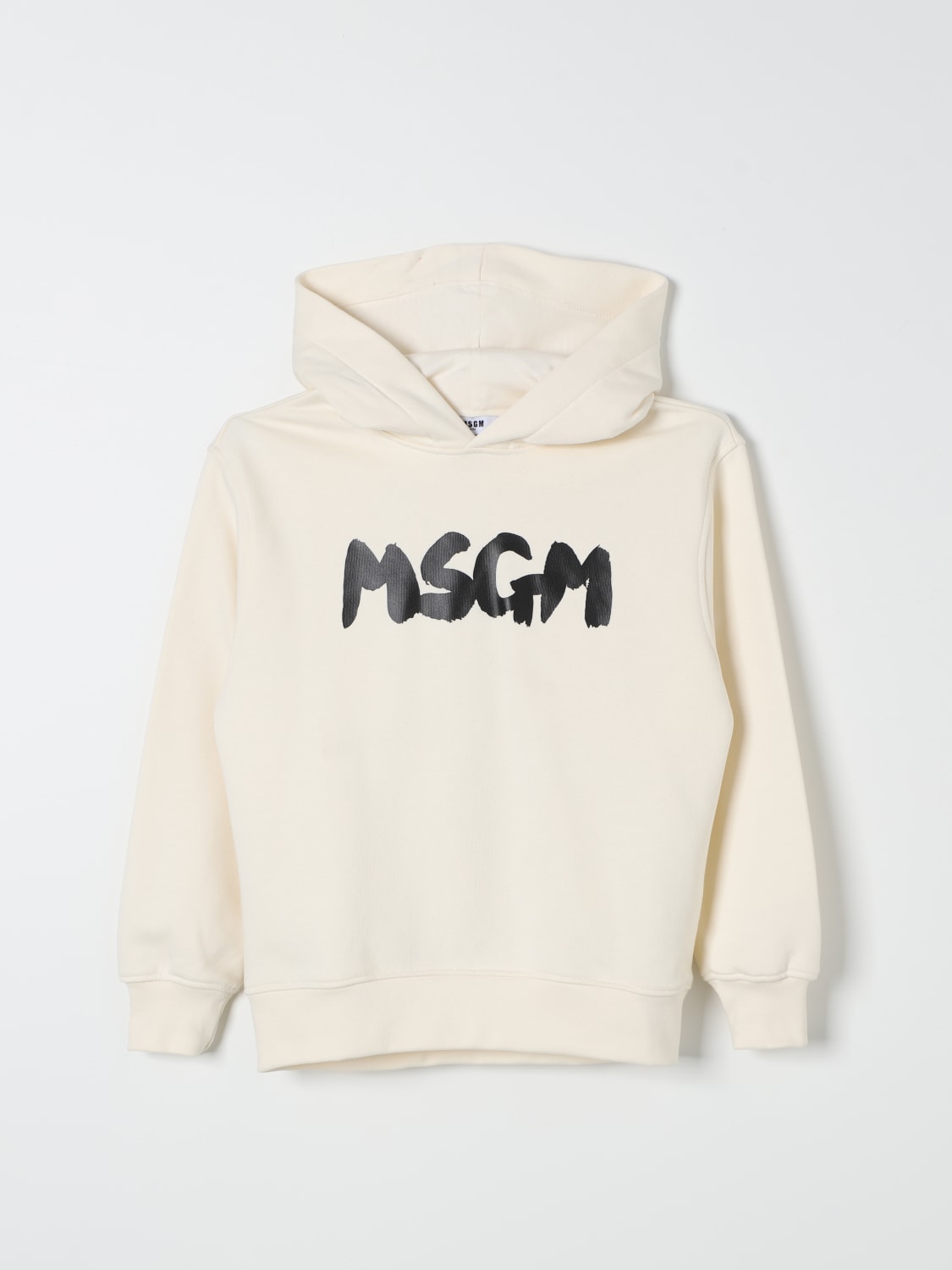 MSGM KIDS SWEATER: Sweater kids MSGM Kids, Cream - Img 1