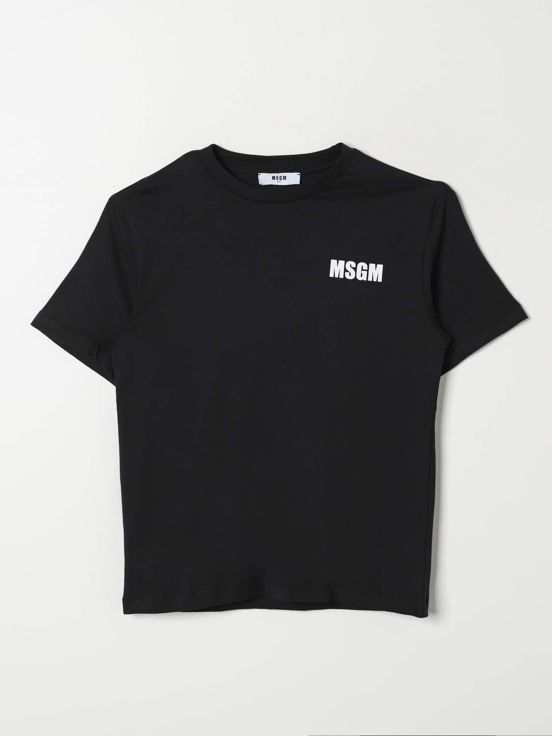 MSGM KIDS T-SHIRT: T-shirt kids MSGM Kids, Black - Img 1