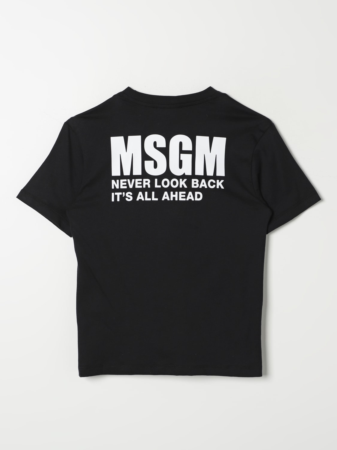 MSGM KIDS T-SHIRT: T-shirt kids MSGM Kids, Black - Img 2