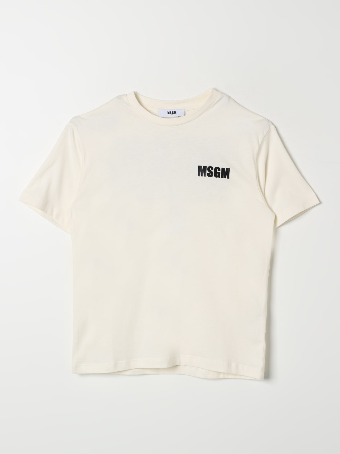 MSGM KIDS CAMISETA: Camiseta niños MSGM Kids, Crema - Img 1