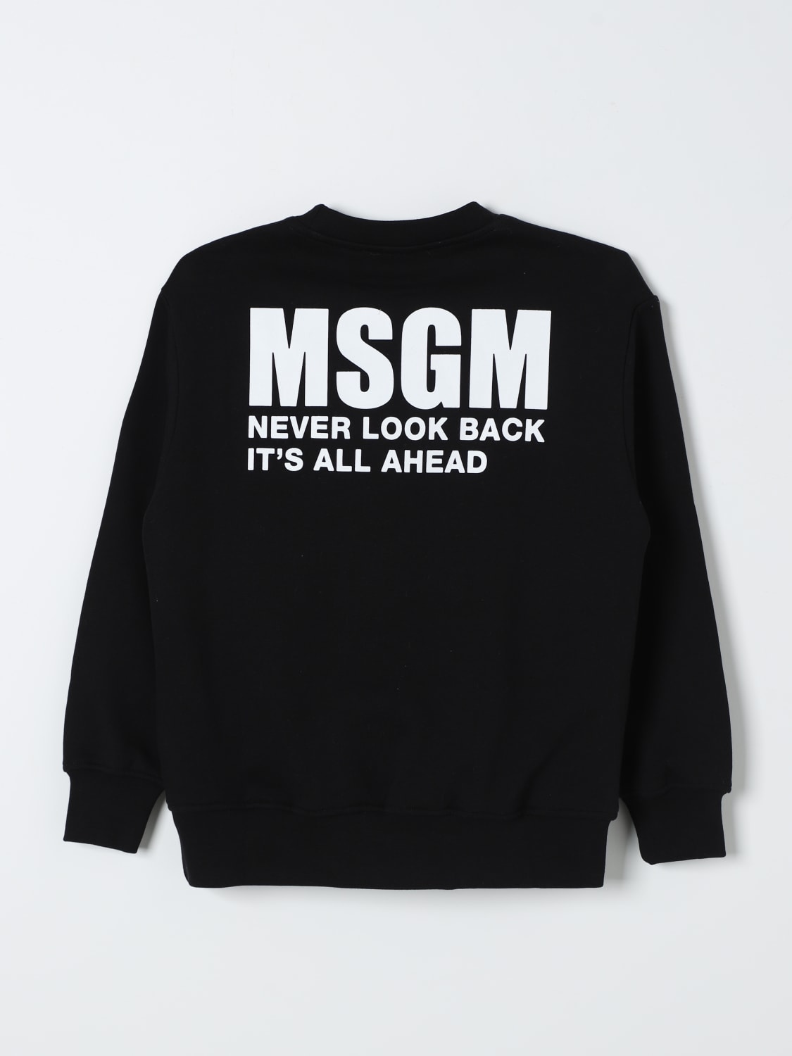 MSGM KIDS JERSEY: Jersey niños MSGM Kids, Negro - Img 2