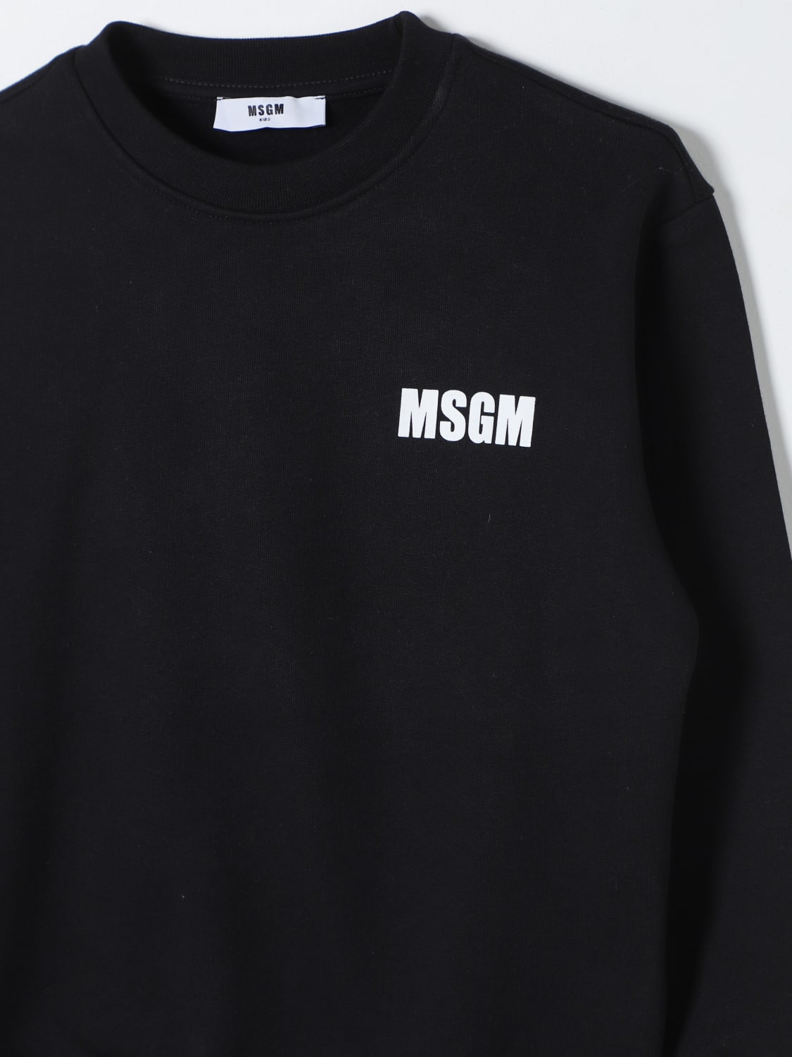 MSGM KIDS JERSEY: Jersey niños MSGM Kids, Negro - Img 3