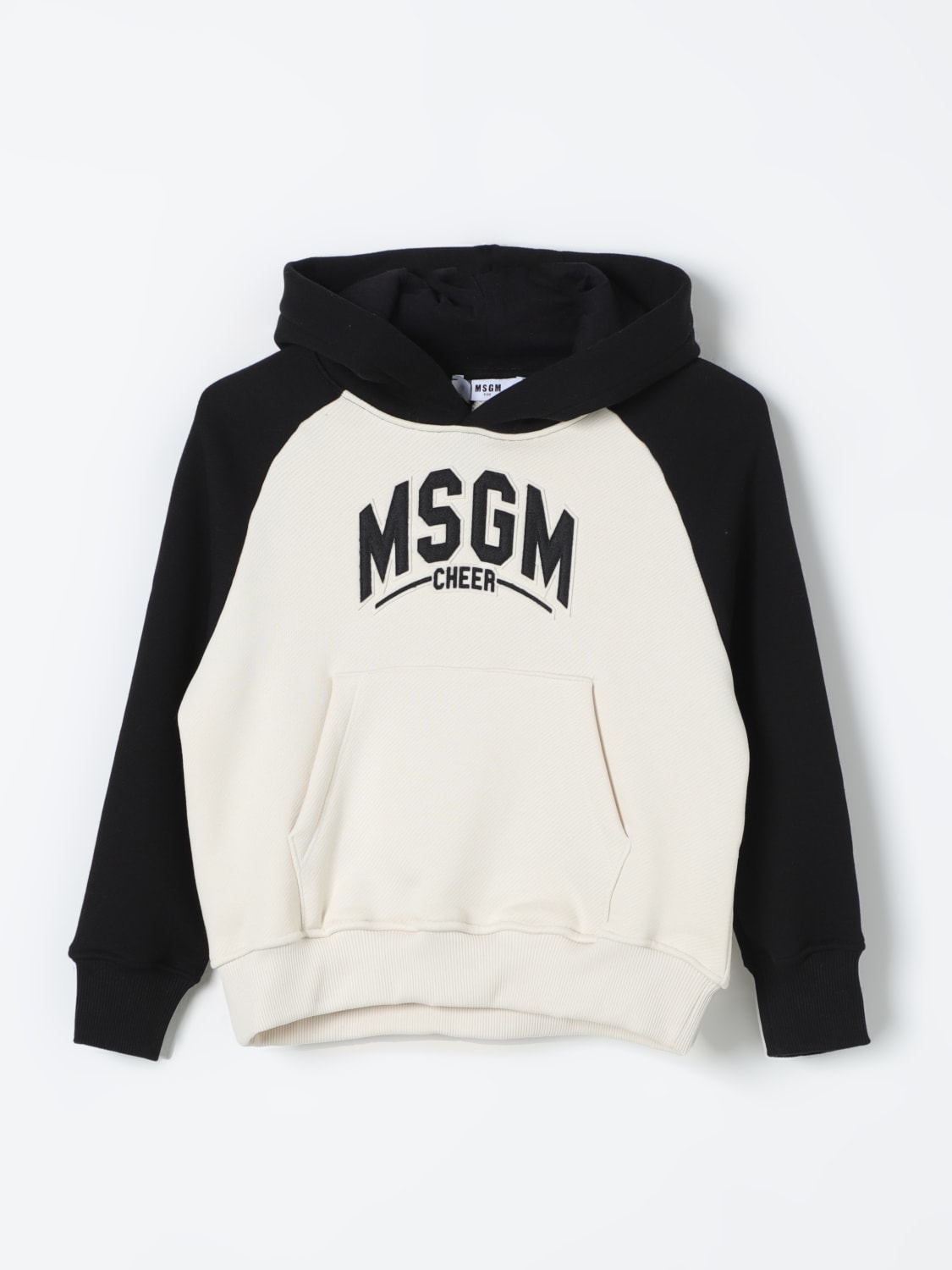 MSGM KIDS SWEATER: Sweater kids MSGM Kids, Black - Img 1