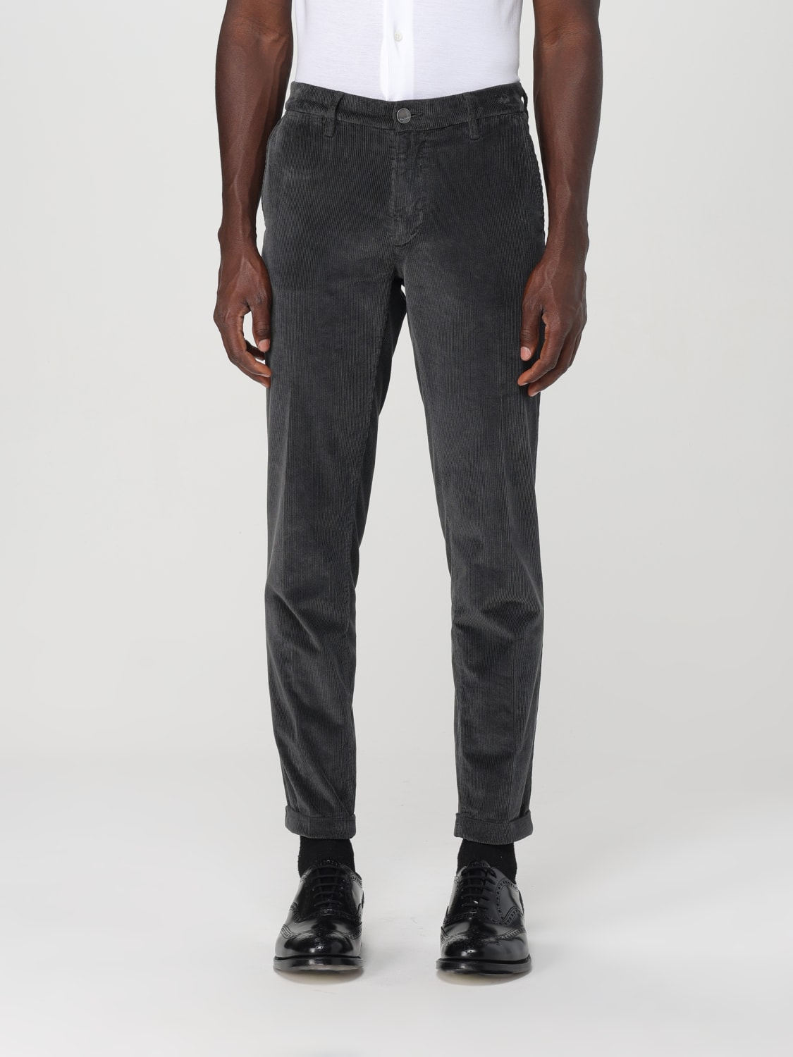 RE-HASH PANTS: Pants men Re-hash, Charcoal - Img 1