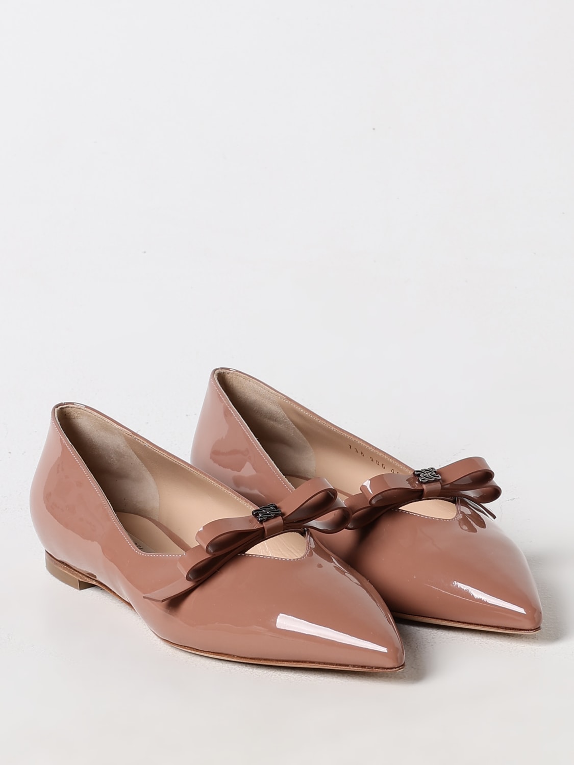 CASADEI BALLET FLATS: Shoes woman Casadei, Nude - Img 2