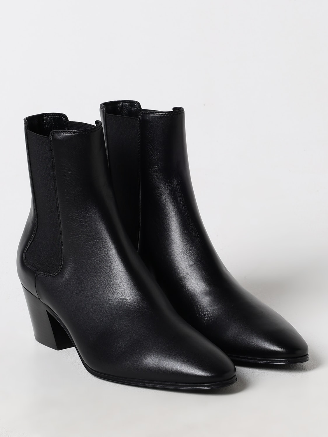 CASADEI FLAT ANKLE BOOTS: Shoes woman Casadei, Black - Img 2