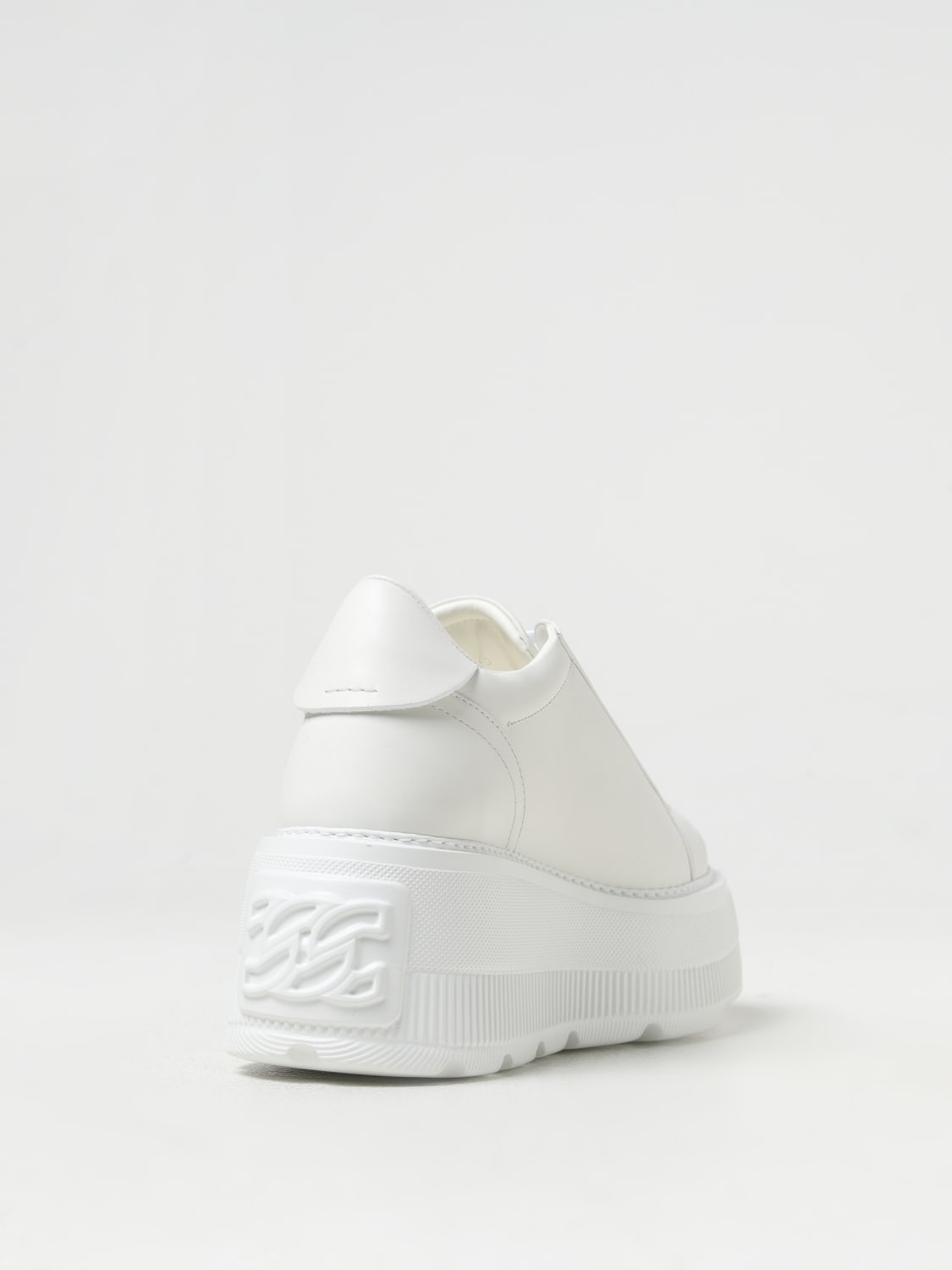 CASADEI SNEAKERS: Sneakers Casadei in pelle , Bianco - Img 3