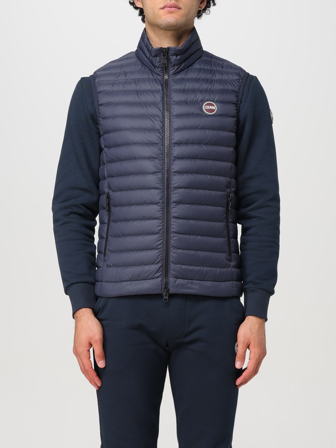 COLMAR GILET: Gilet a piumino imbottito e trapuntato Colmar, Blue Navy - Img 1