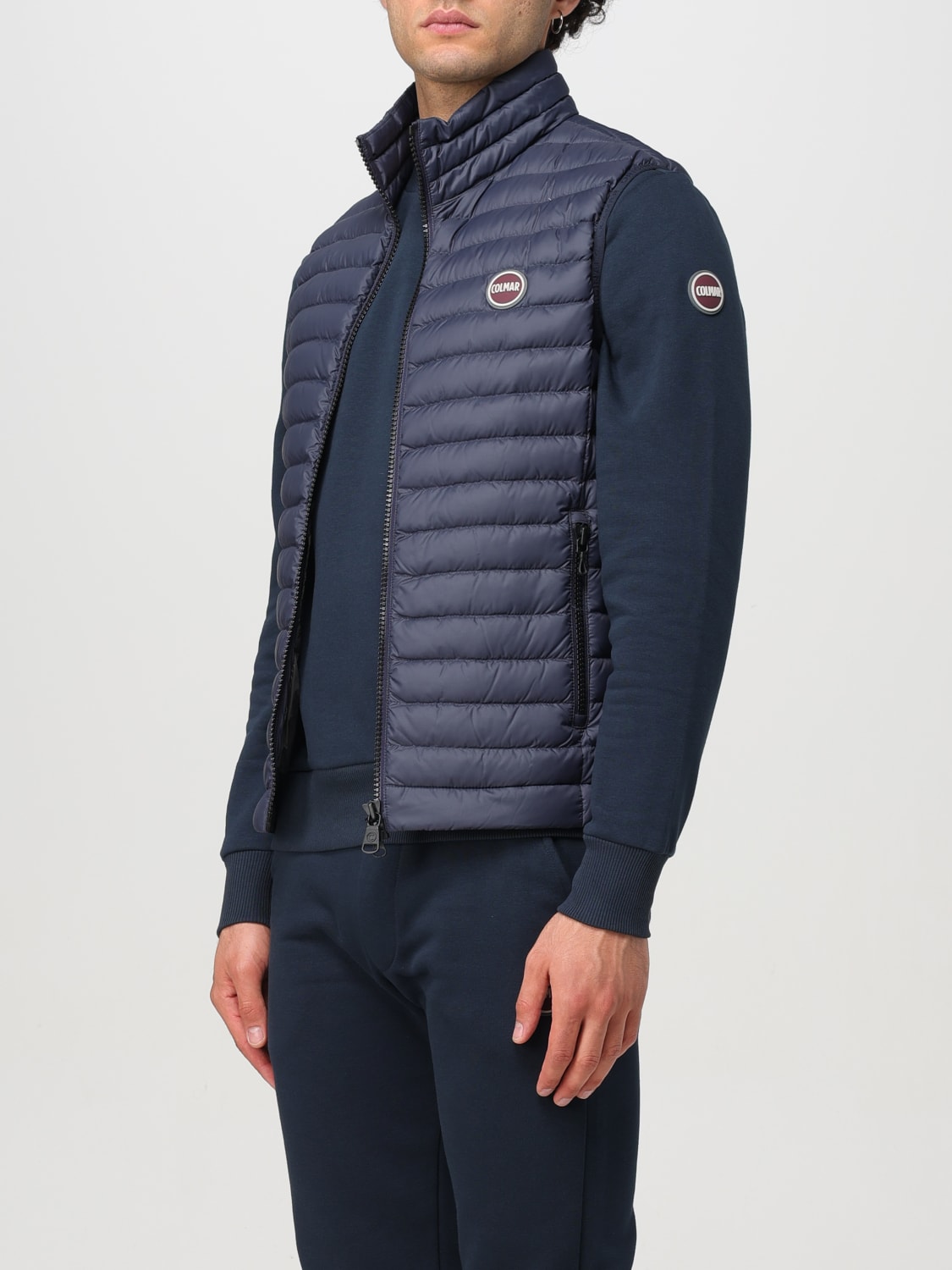 COLMAR GILET: Gilet a piumino imbottito e trapuntato Colmar, Blue Navy - Img 3