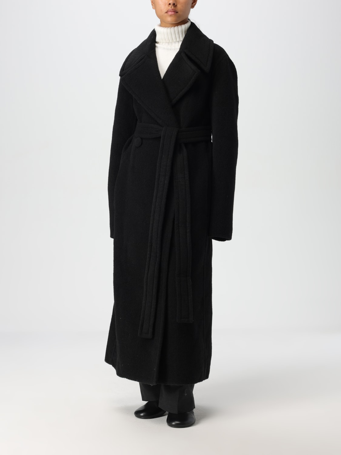 JIL SANDER COAT: Coat woman Jil Sander, Black - Img 2