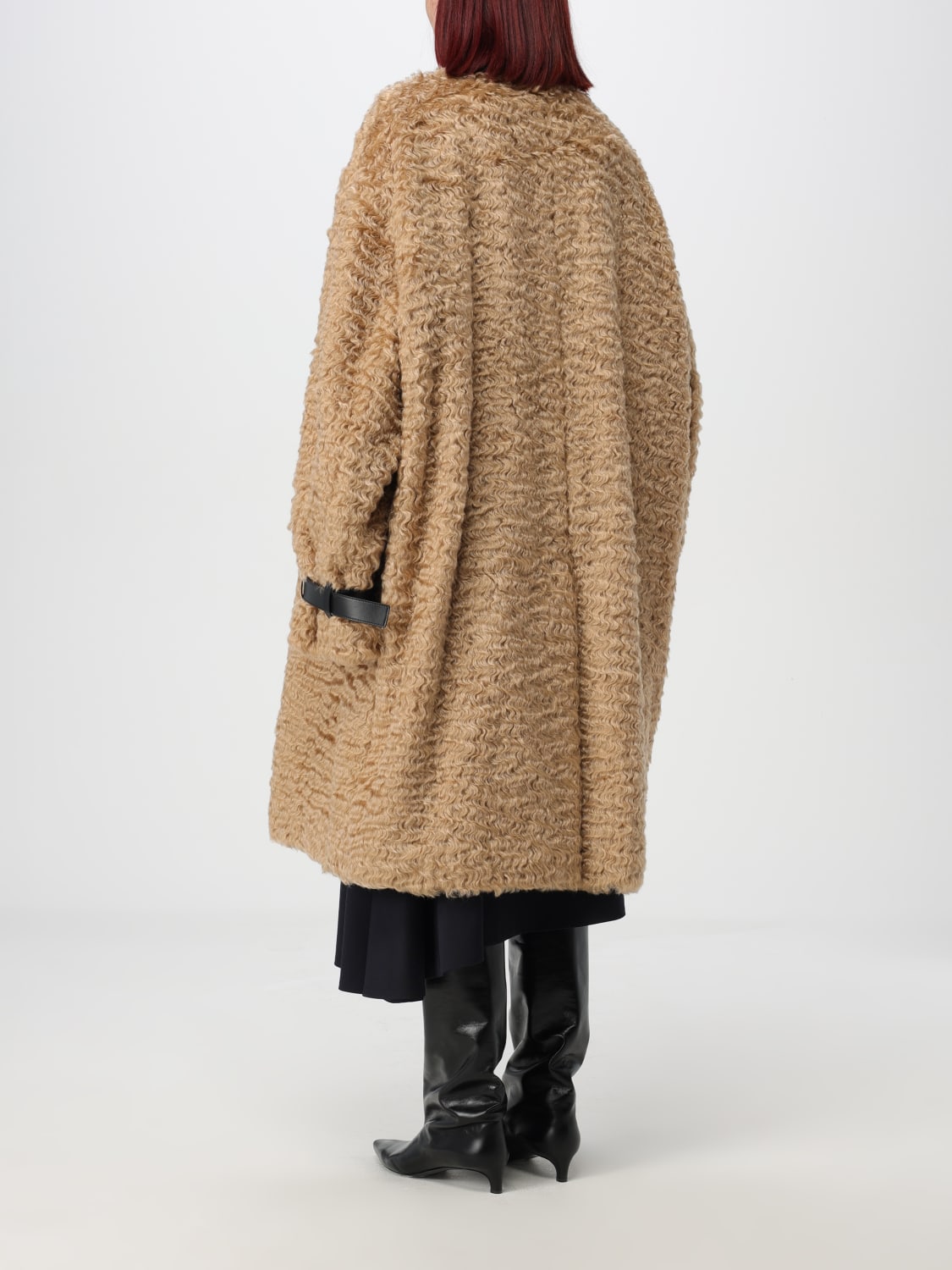 JIL SANDER COAT: Coat woman Jil Sander, Beige - Img 3