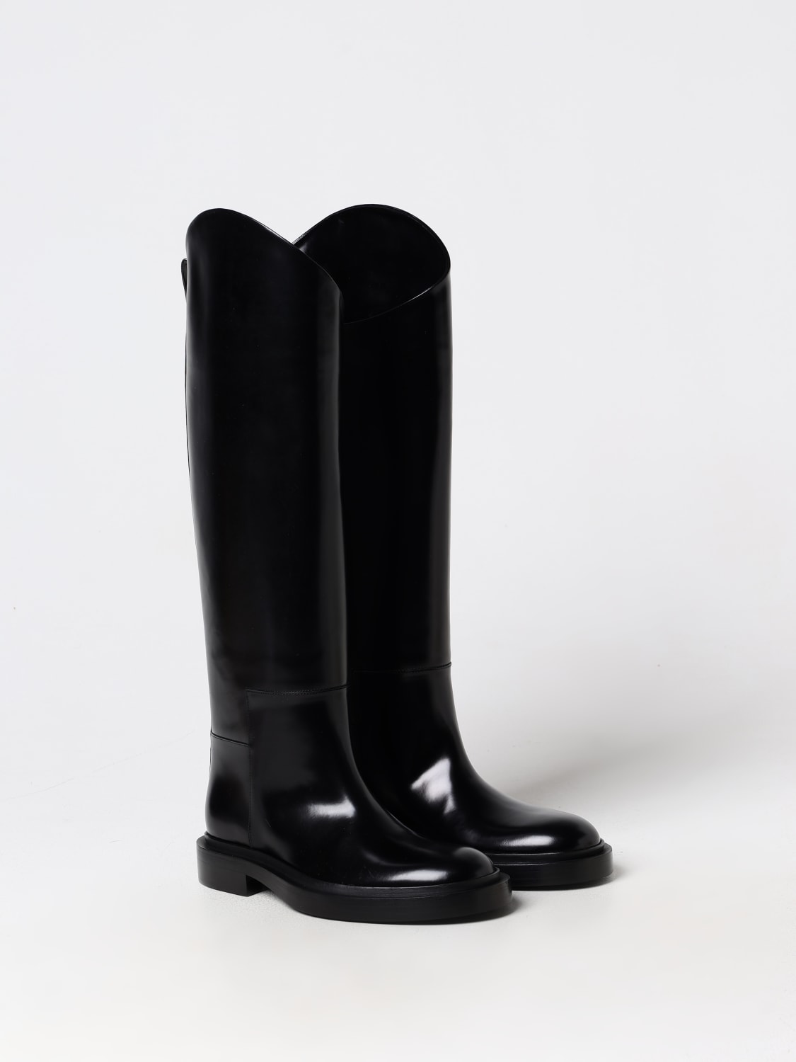 JIL SANDER BOOTS: Shoes woman Jil Sander, Black - Img 2