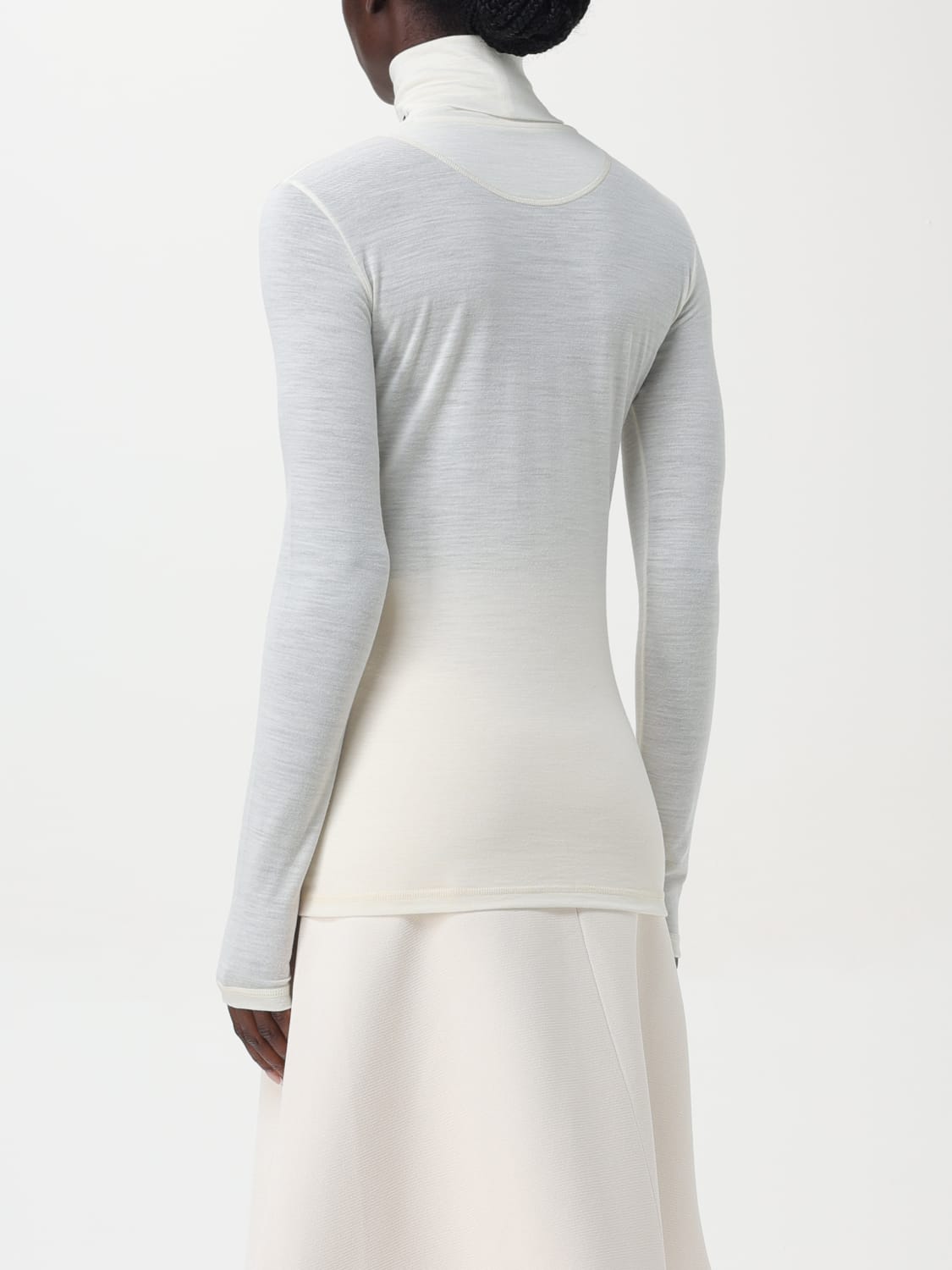 JIL SANDER SWEATER: Sweater woman Jil Sander, White - Img 3