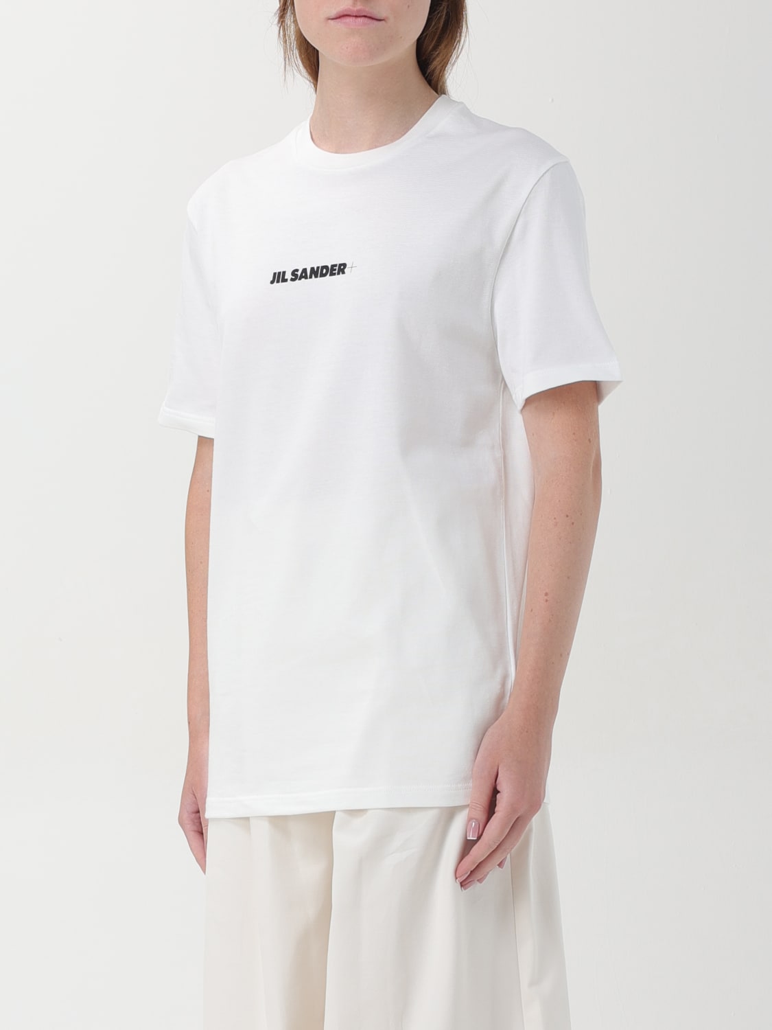 JIL SANDER Tシャツ: Tシャツ レディース Jil Sander, ホワイト - Img 3