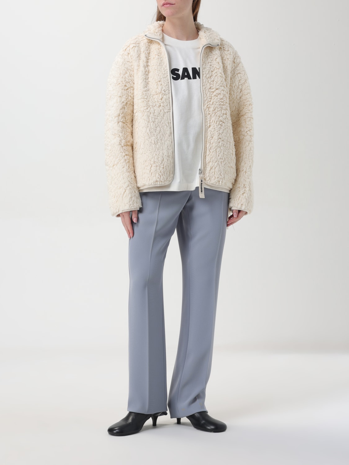 JIL SANDER JACKET: Jacket woman Jil Sander, Natural - Img 2