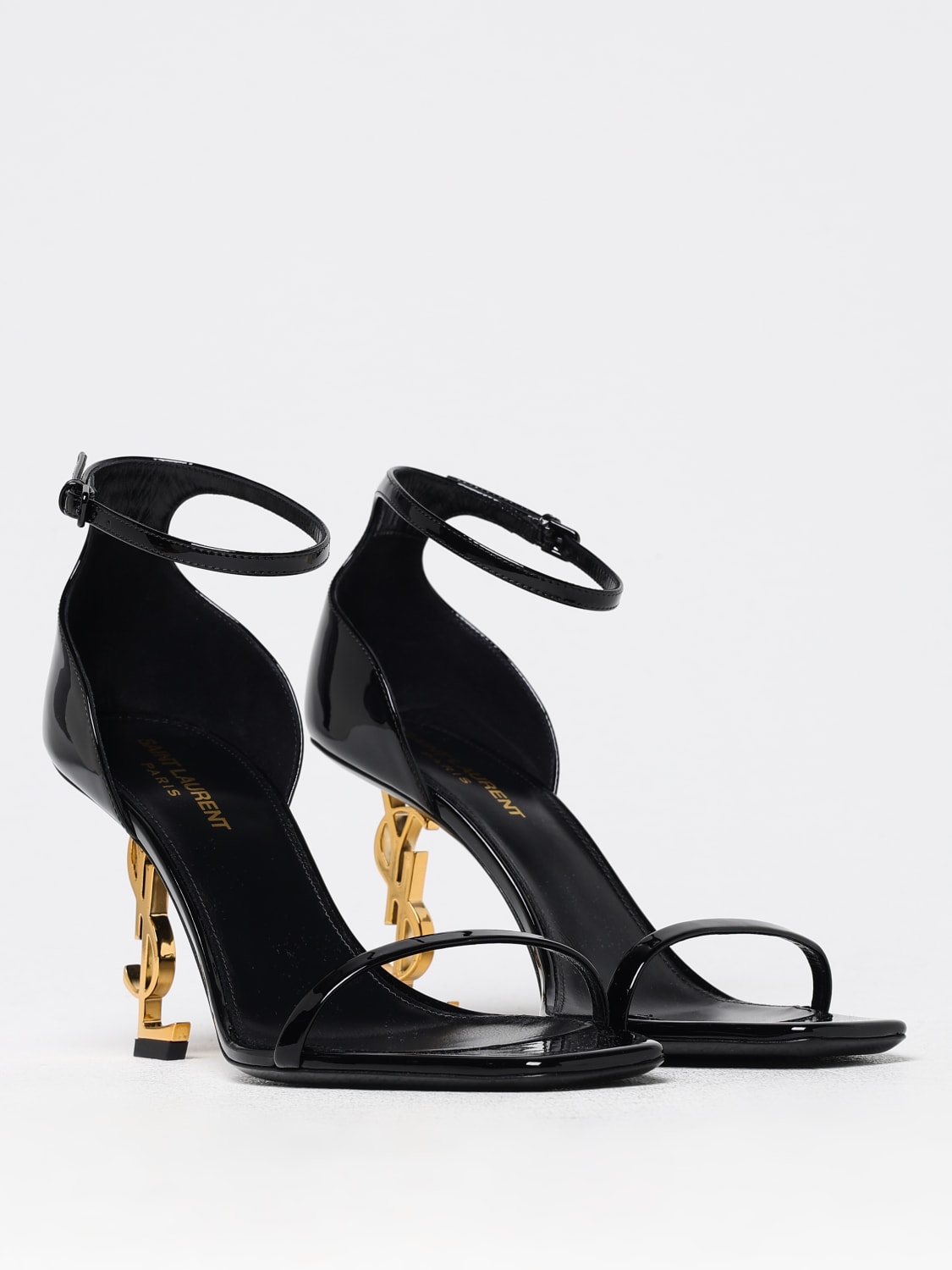 SAINT LAURENT HEELED SANDALS: Shoes woman Saint Laurent, Black - Img 2