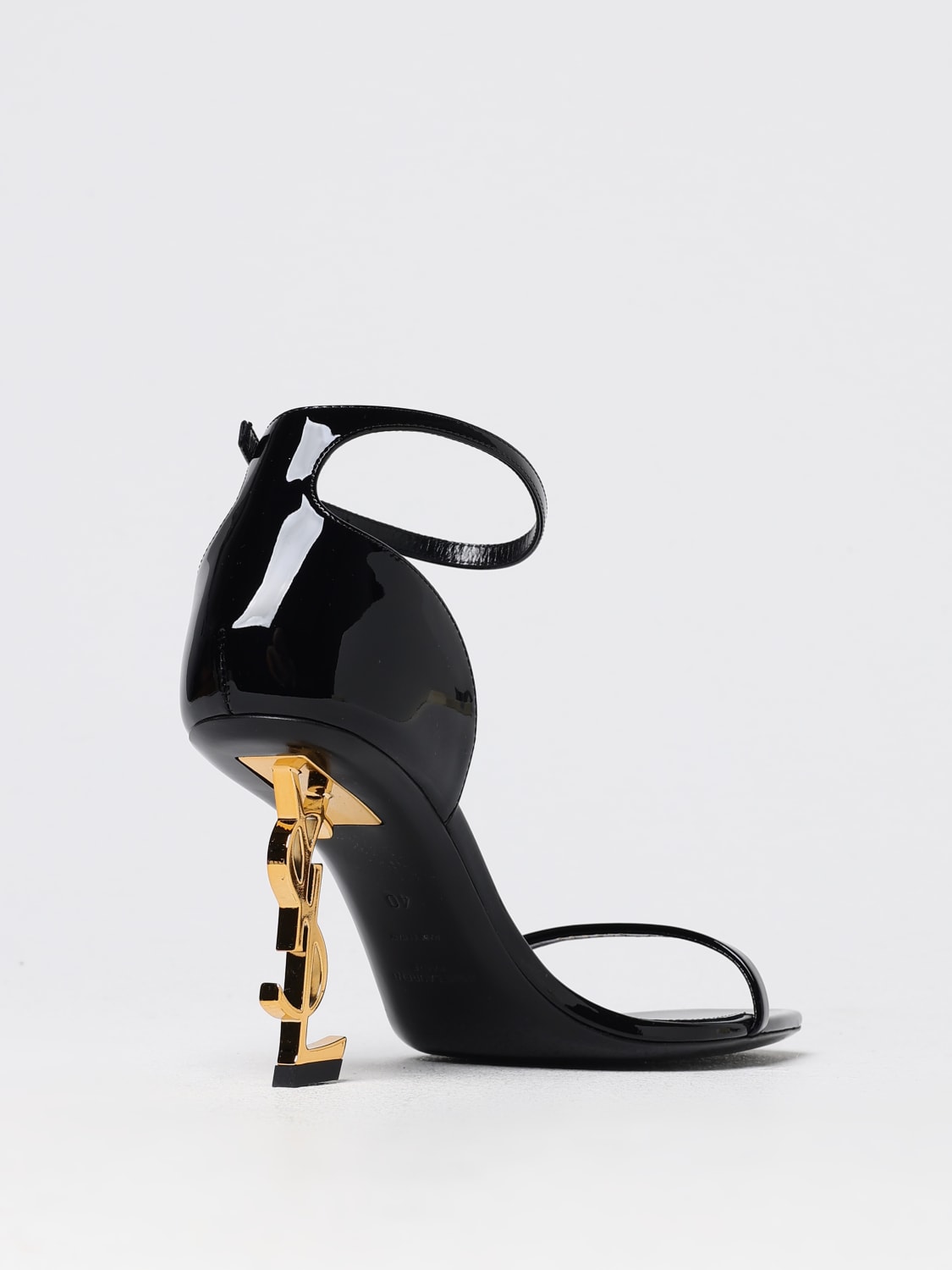 SAINT LAURENT HEELED SANDALS: Shoes woman Saint Laurent, Black - Img 3