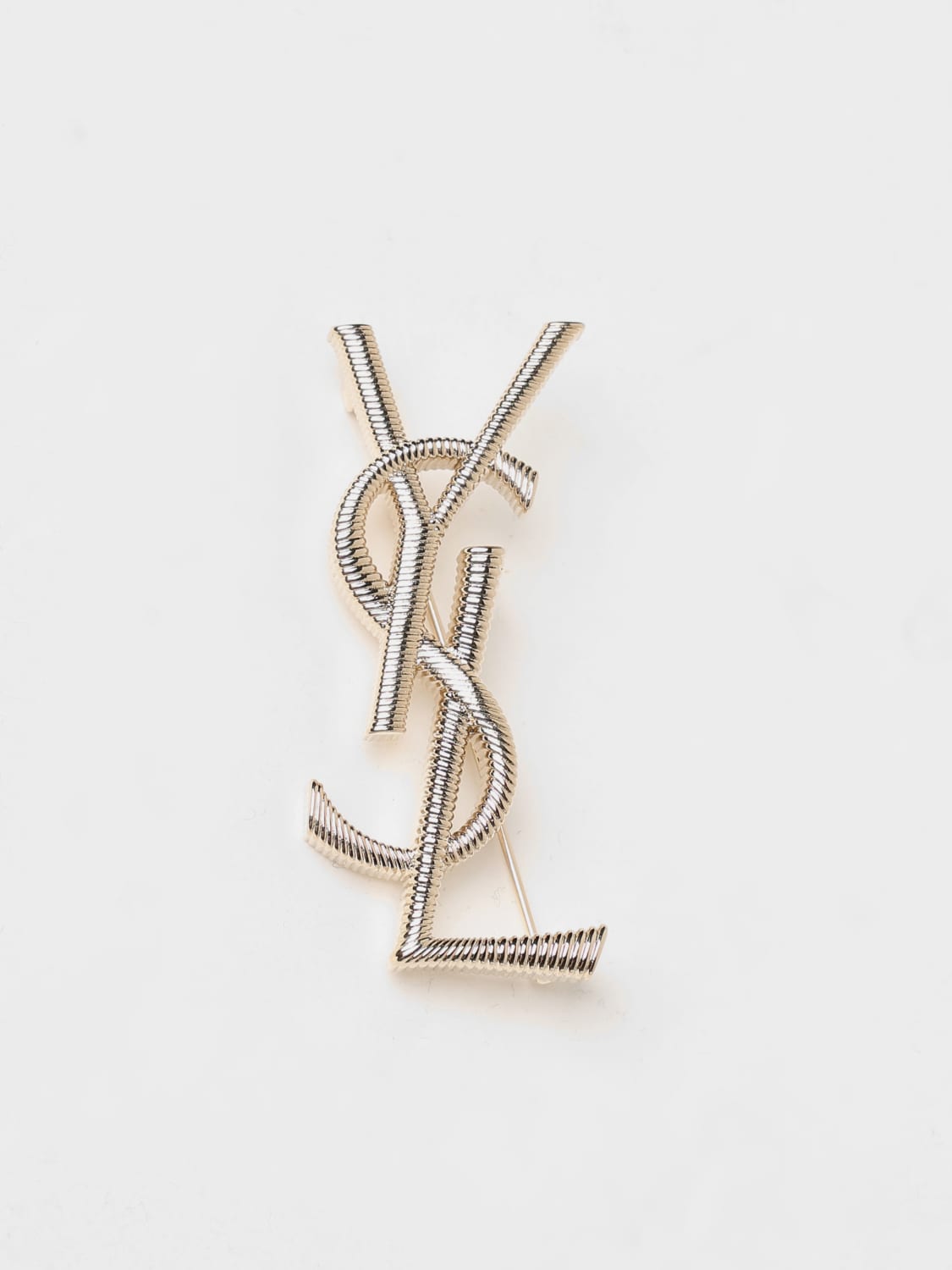 SAINT LAURENT BROCHES: Bijou femme Saint Laurent, Or - Img 1