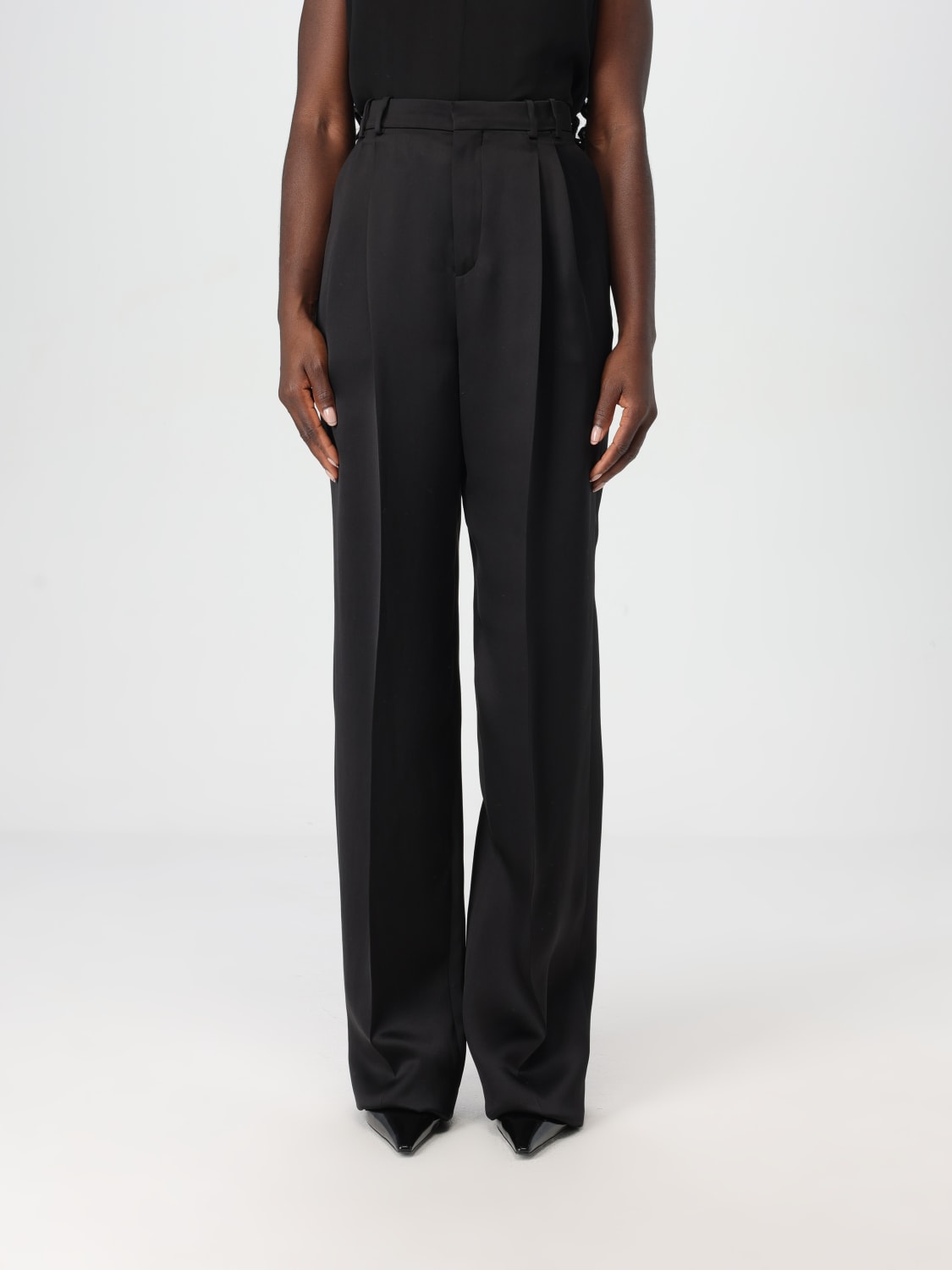 SAINT LAURENT HOSE: Hose damen Saint Laurent, Schwarz - Img 1