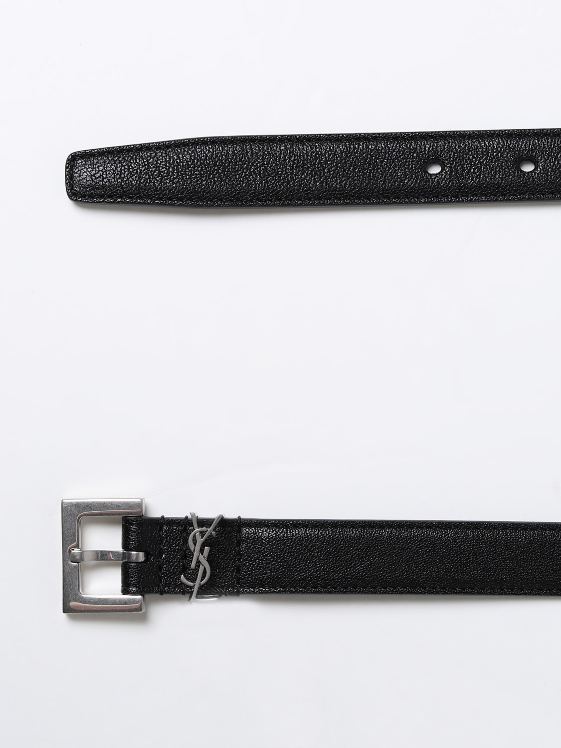 SAINT LAURENT CINTURA: Belt men Saint Laurent, Black - Img 3