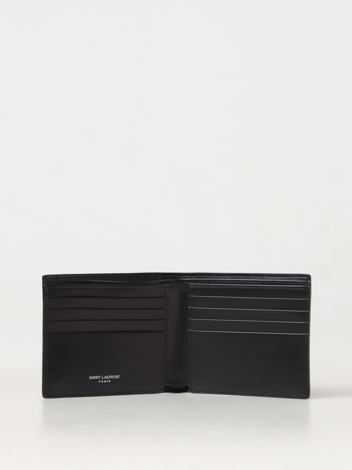 SAINT LAURENT WALLET: Wallet men Saint Laurent, Black - Img 2