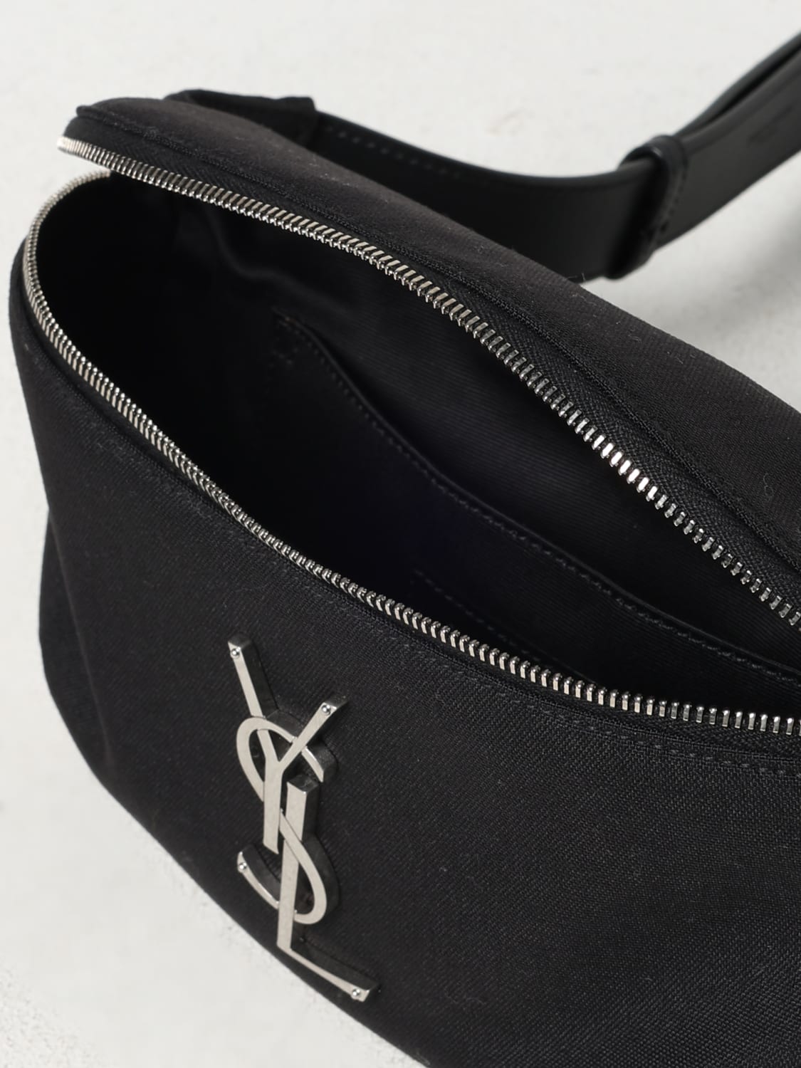 バッグ・カバンその他 SAINT LAURENT Men Bags Black 509415FAAVR 1070 CITY backpack in nylon canvas and leather | Saint Laurent