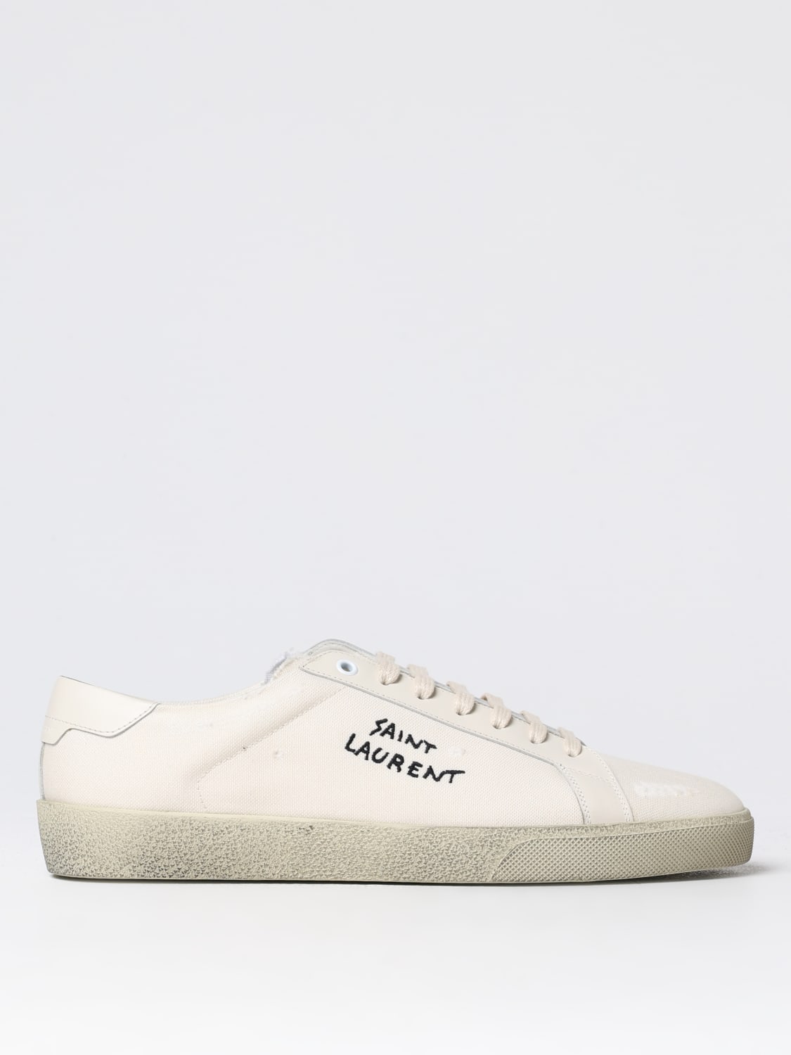 SAINT LAURENT SNEAKERS: Sneakers herren Saint Laurent, Weiß - Img 1