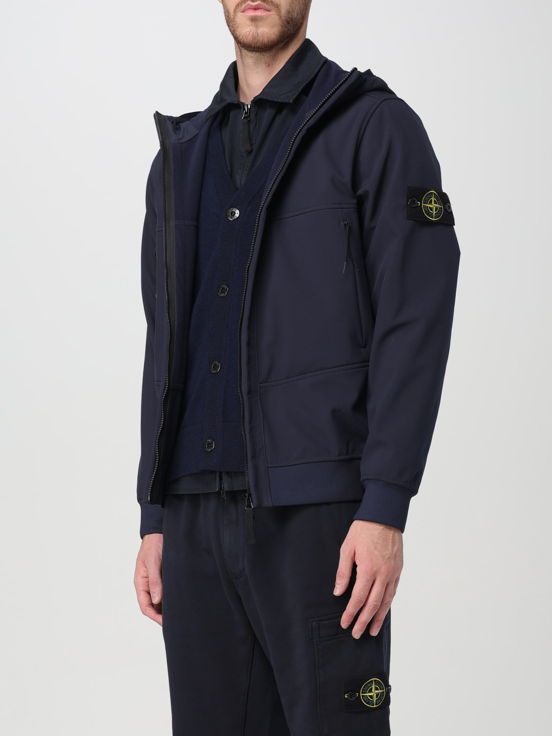 STONE ISLAND JACKET: Jacket men Stone Island, Blue - Img 4